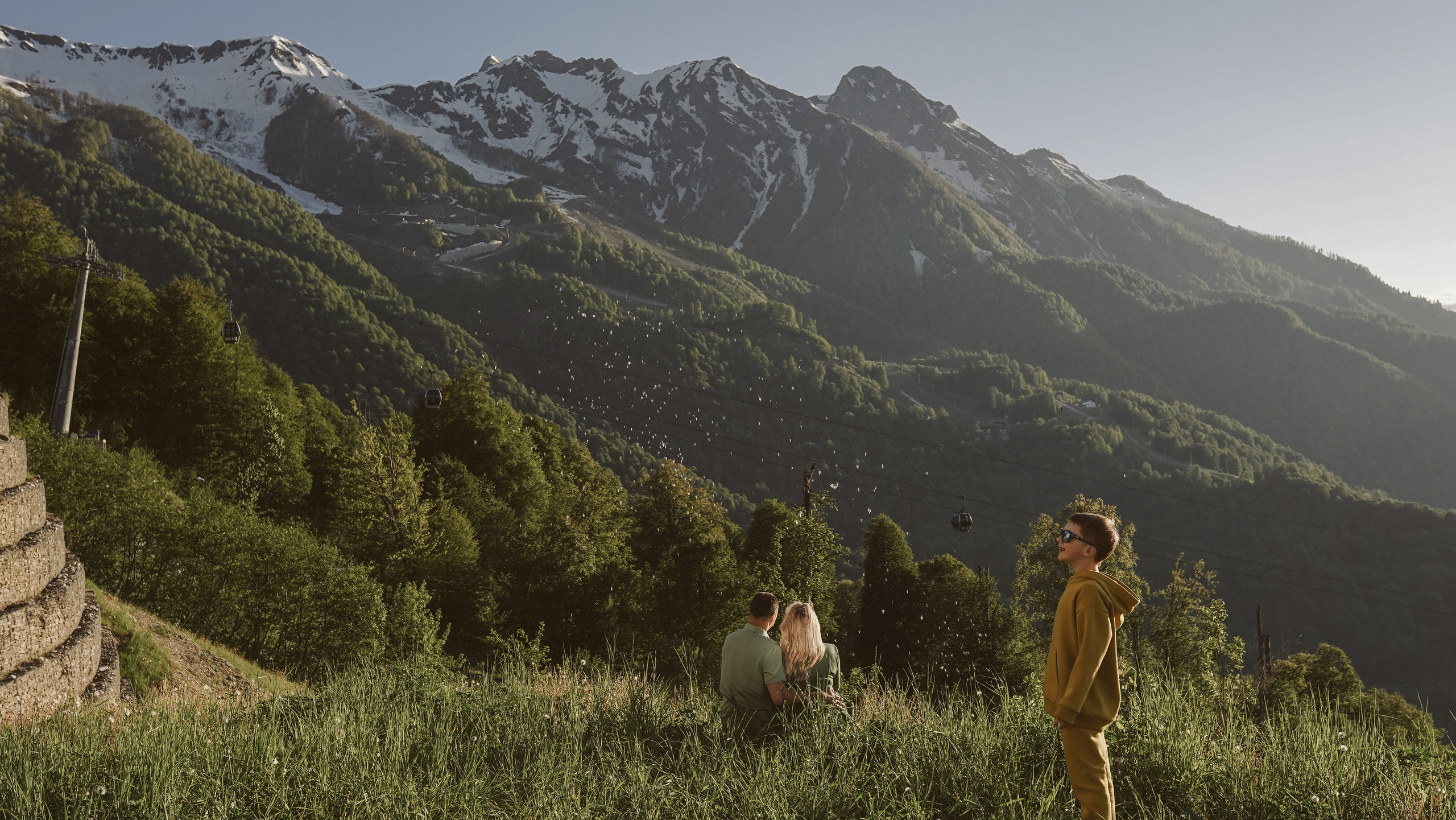 Горная Олимпийская Деревня. Милана Довгаль - семейный фотограф и видеограф  в Адлере и Сочи