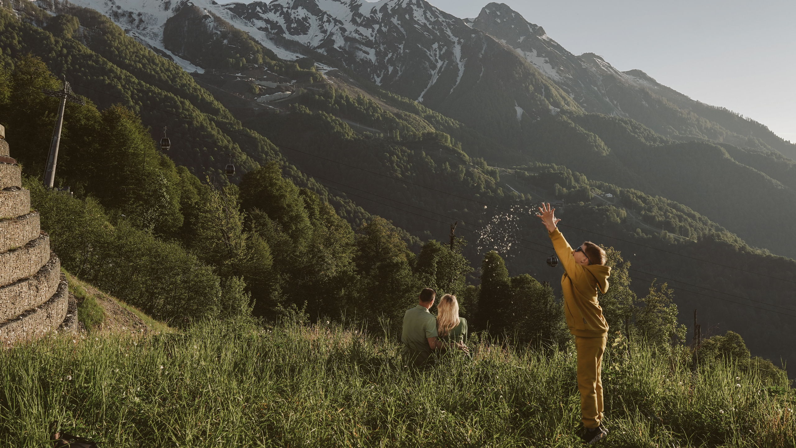 Горная Олимпийская Деревня. Милана Довгаль - семейный фотограф и видеограф  в Адлере и Сочи