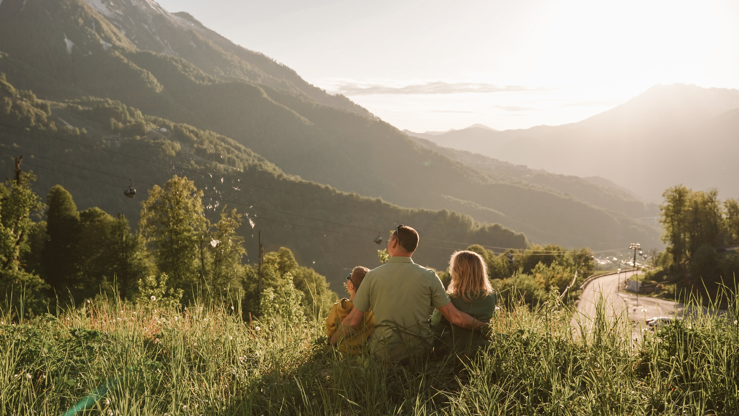 Горная Олимпийская Деревня. Милана Довгаль - семейный фотограф и видеограф  в Адлере и Сочи