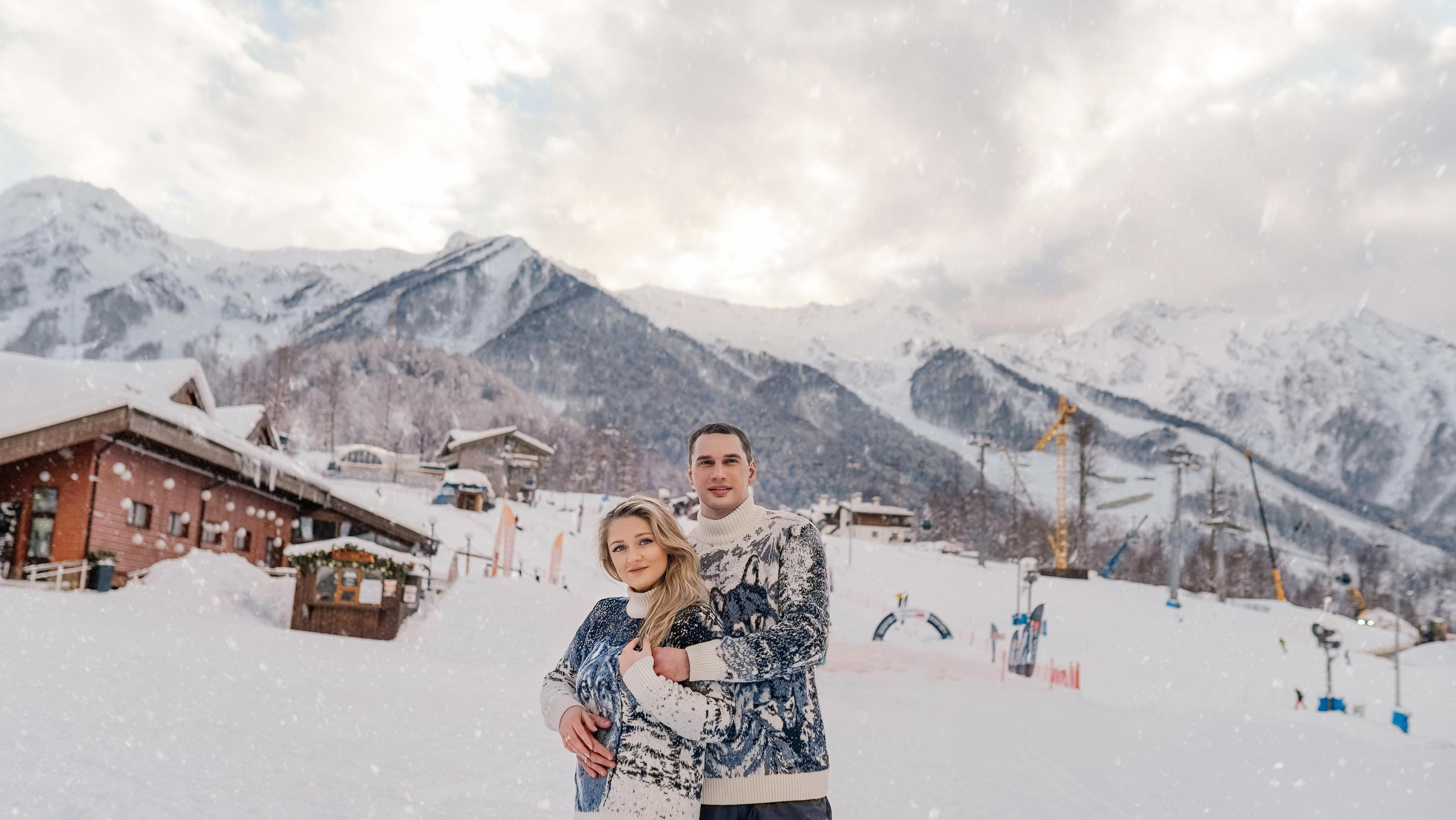 Горная Олимпийская Деревня. Милана Довгаль - семейный фотограф и видеограф  в Адлере и Сочи