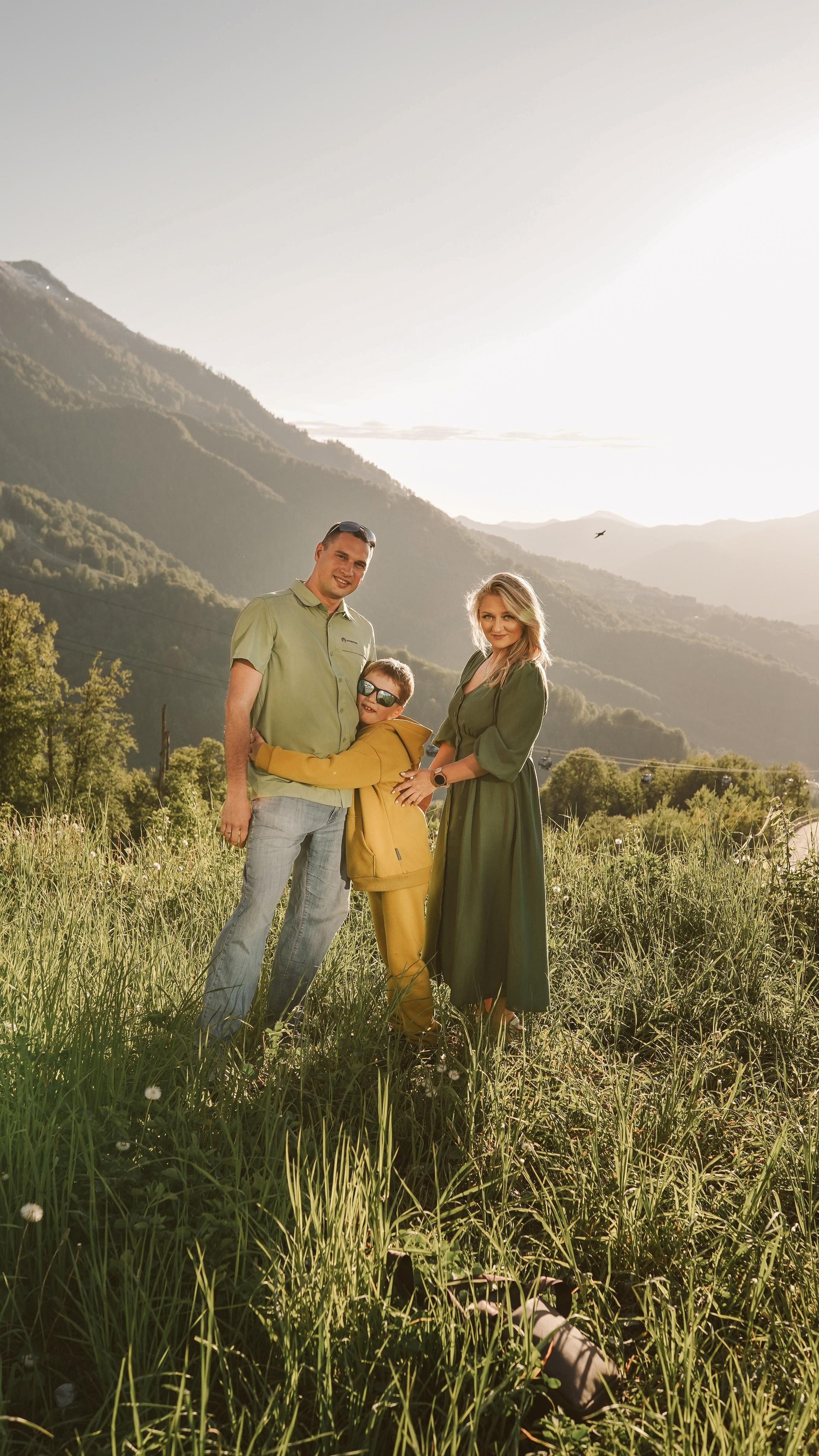 Горная Олимпийская Деревня. Милана Довгаль - семейный фотограф и видеограф  в Адлере и Сочи