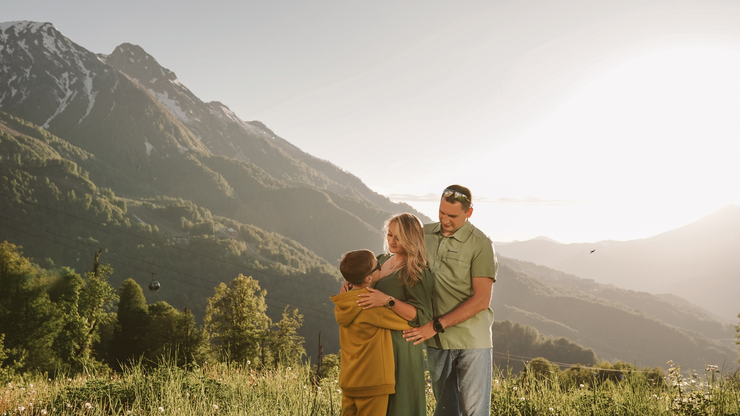 Горная Олимпийская Деревня. Милана Довгаль - семейный фотограф и видеограф  в Адлере и Сочи