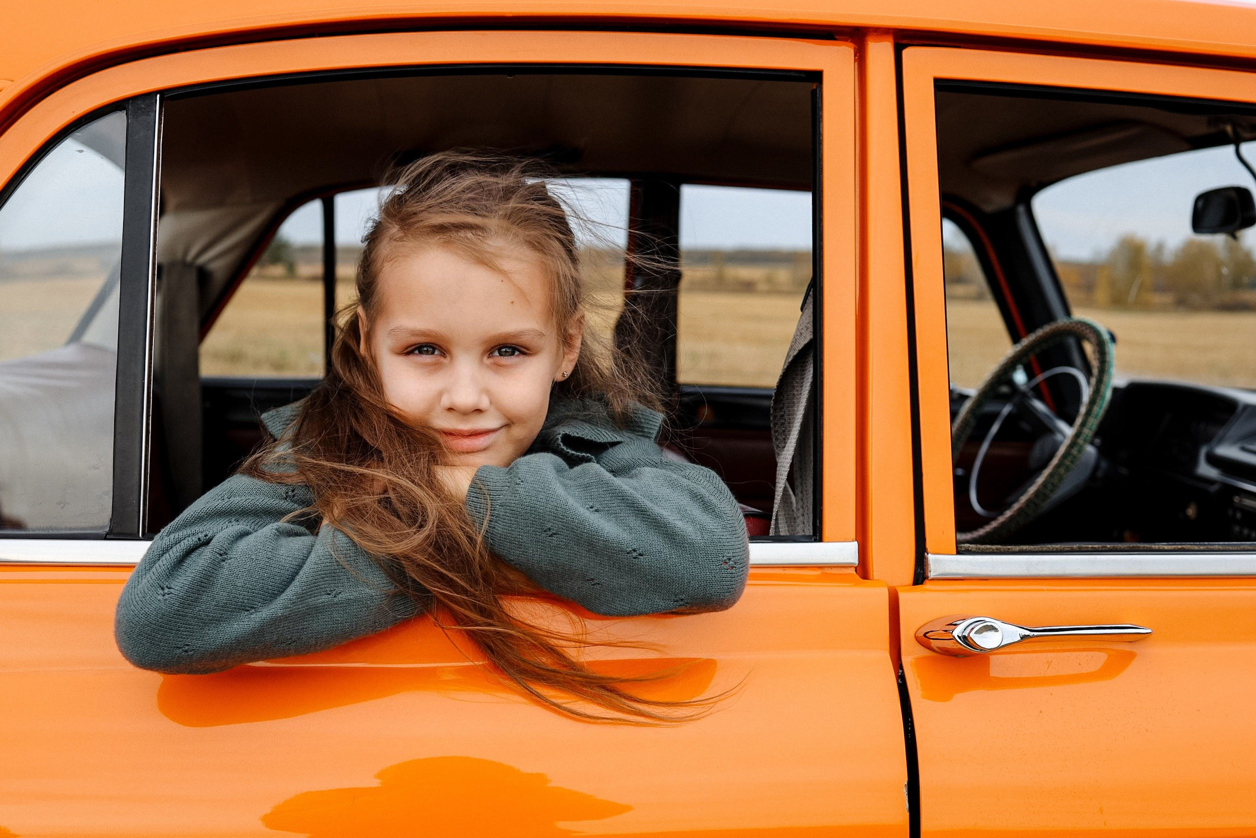 Семья Власовых и ретро авто. Семейный и детский фотограф в  г. Екатеринбурге Холодова Юлия
