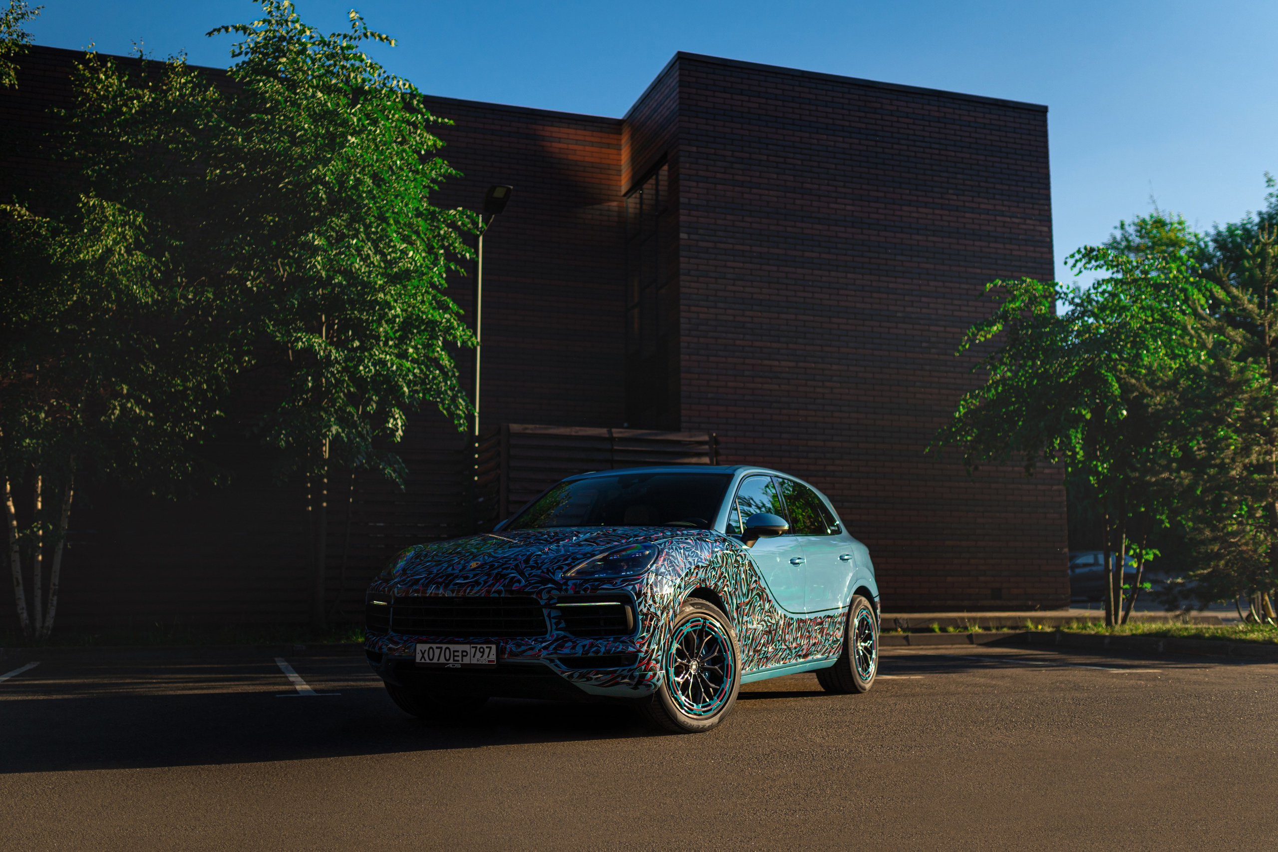 Porsche Cayenne by Medvedus. Автомобильный фотограф в Москве | Базилев Александр