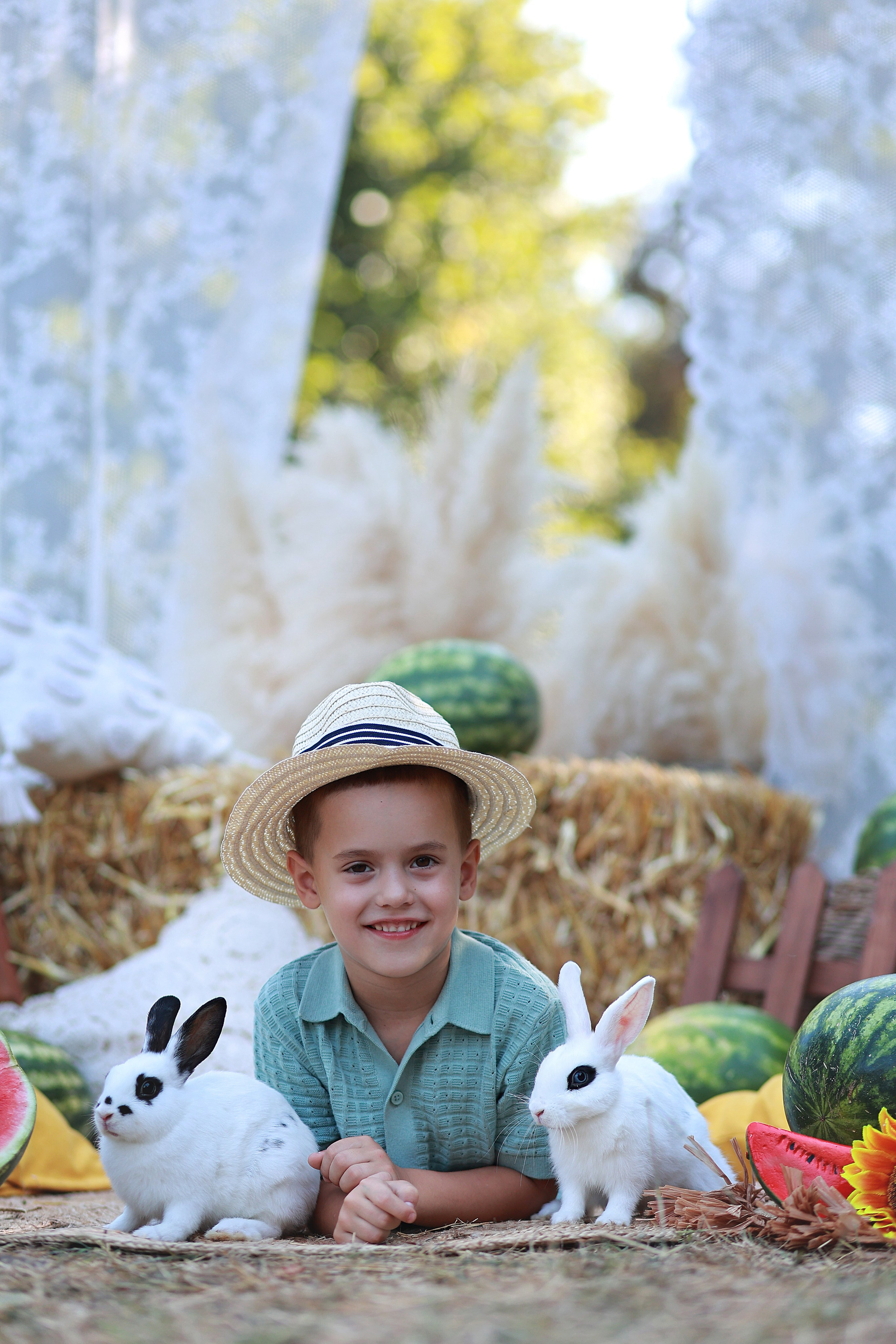 Арбузный фотодень. Детский семейный фотограф Краснодар