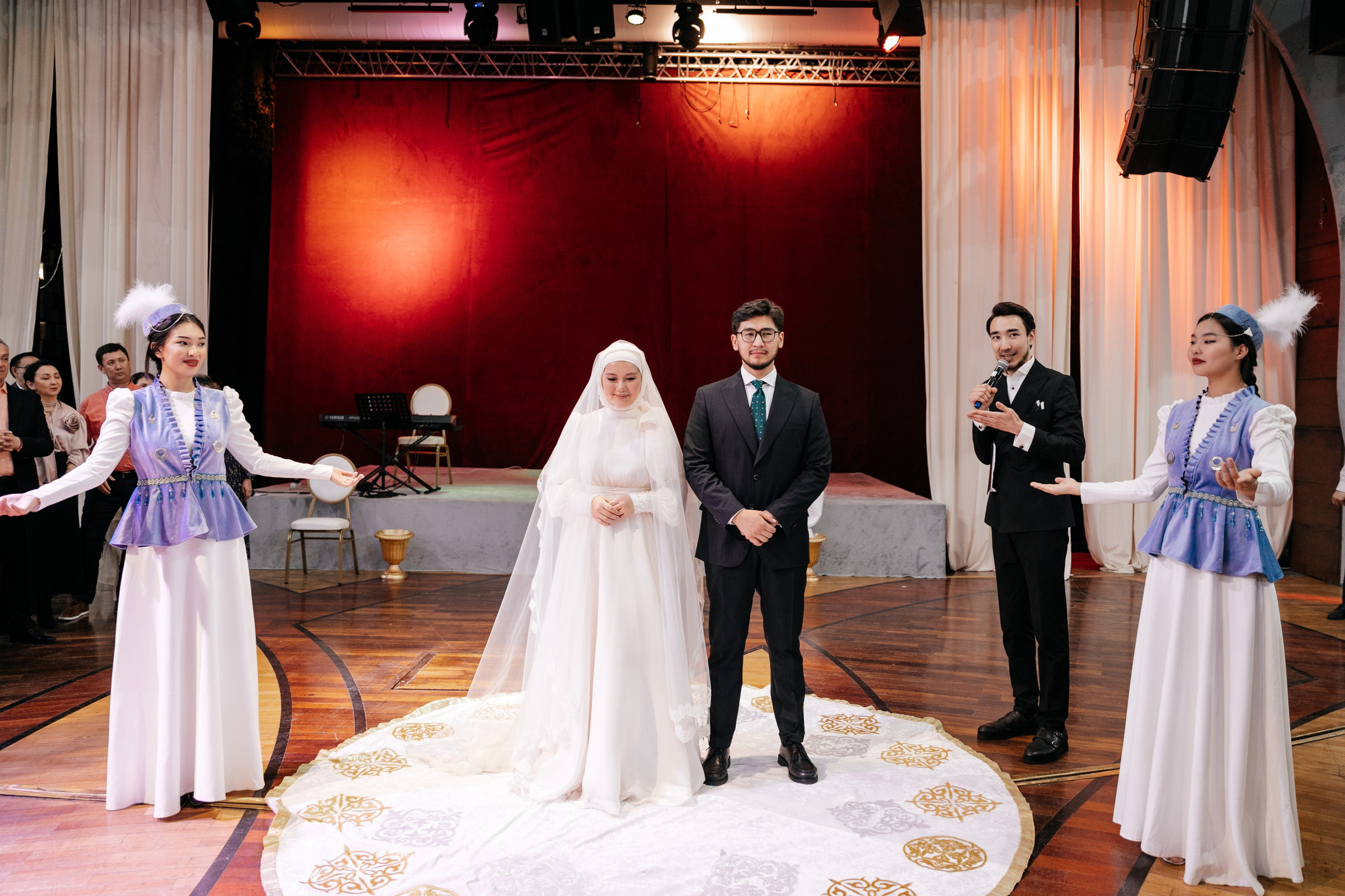 Свадебный банкет Абылайхан и Меруерт. Akkanatart.kz