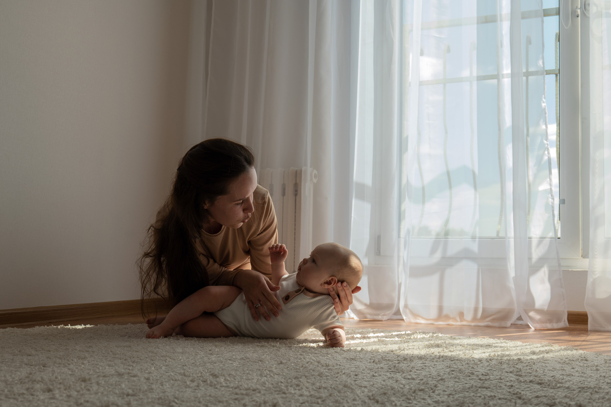 Мама и малыш 6 мес. Фотограф видеограф Ольга Василевская
