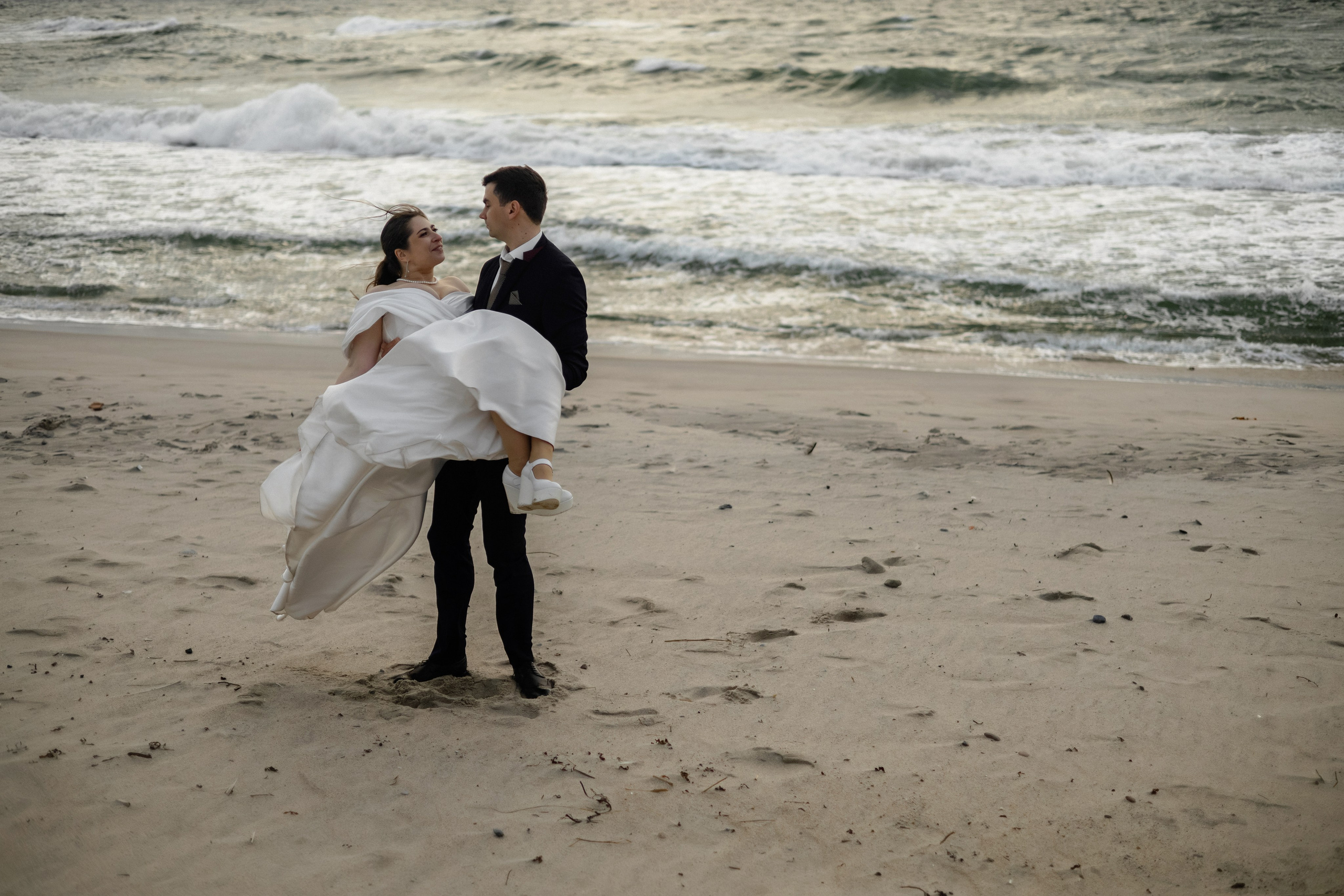 Алексей, Анастасия и холодная Балтика. Свадебный фотограф в Калининграде Филоненко Наталья