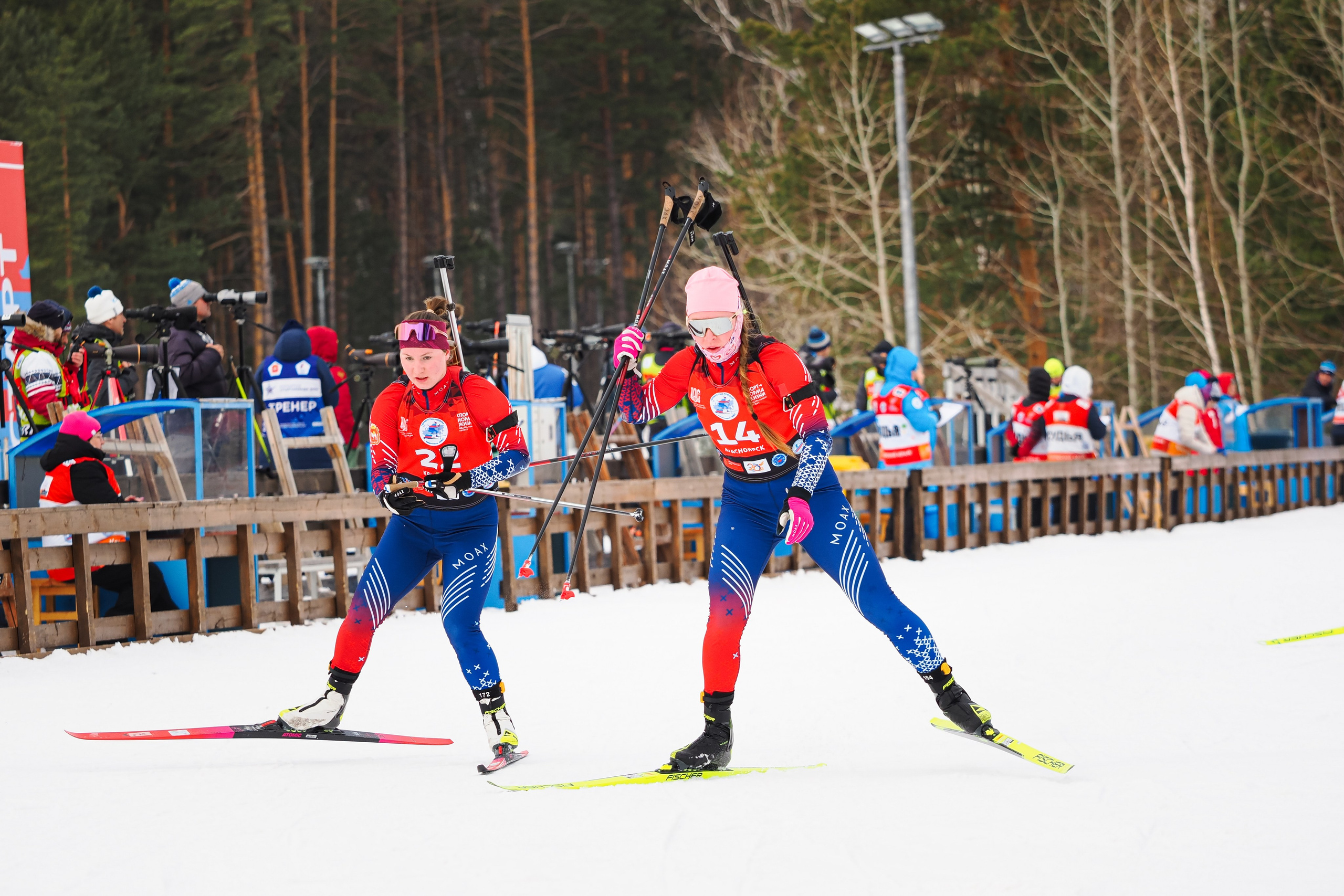 Биатлон / Первенство России. Репортажный фотограф Алексей Козьмин