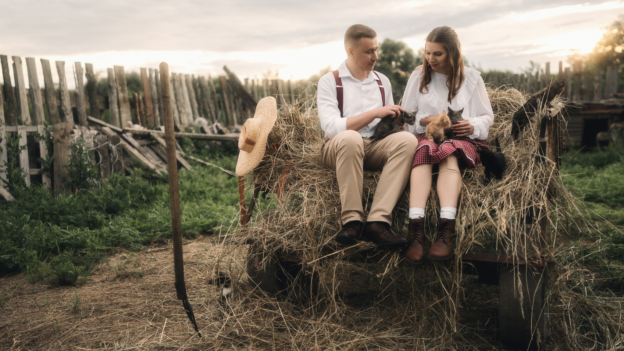 Конная свадебная фотосессия в Воронеже. Свадебный и репортажный фотограф в Воронеже Роман Янко