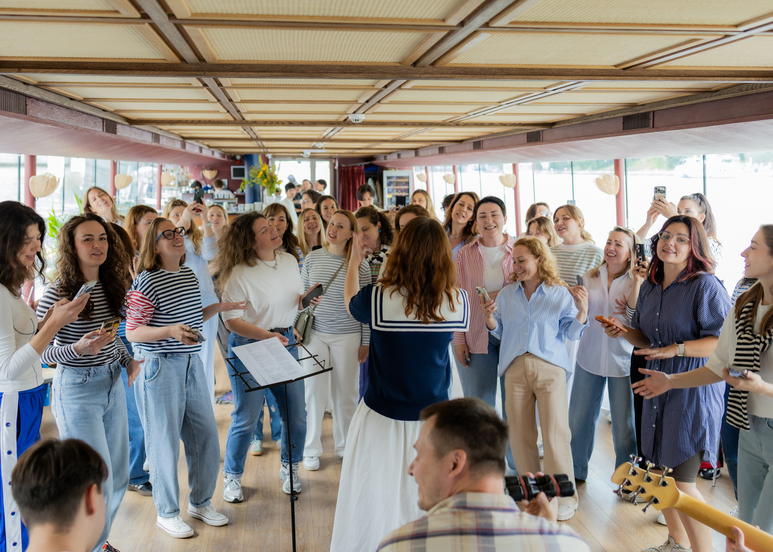 Fun choir (Moscow). Lyric photographer