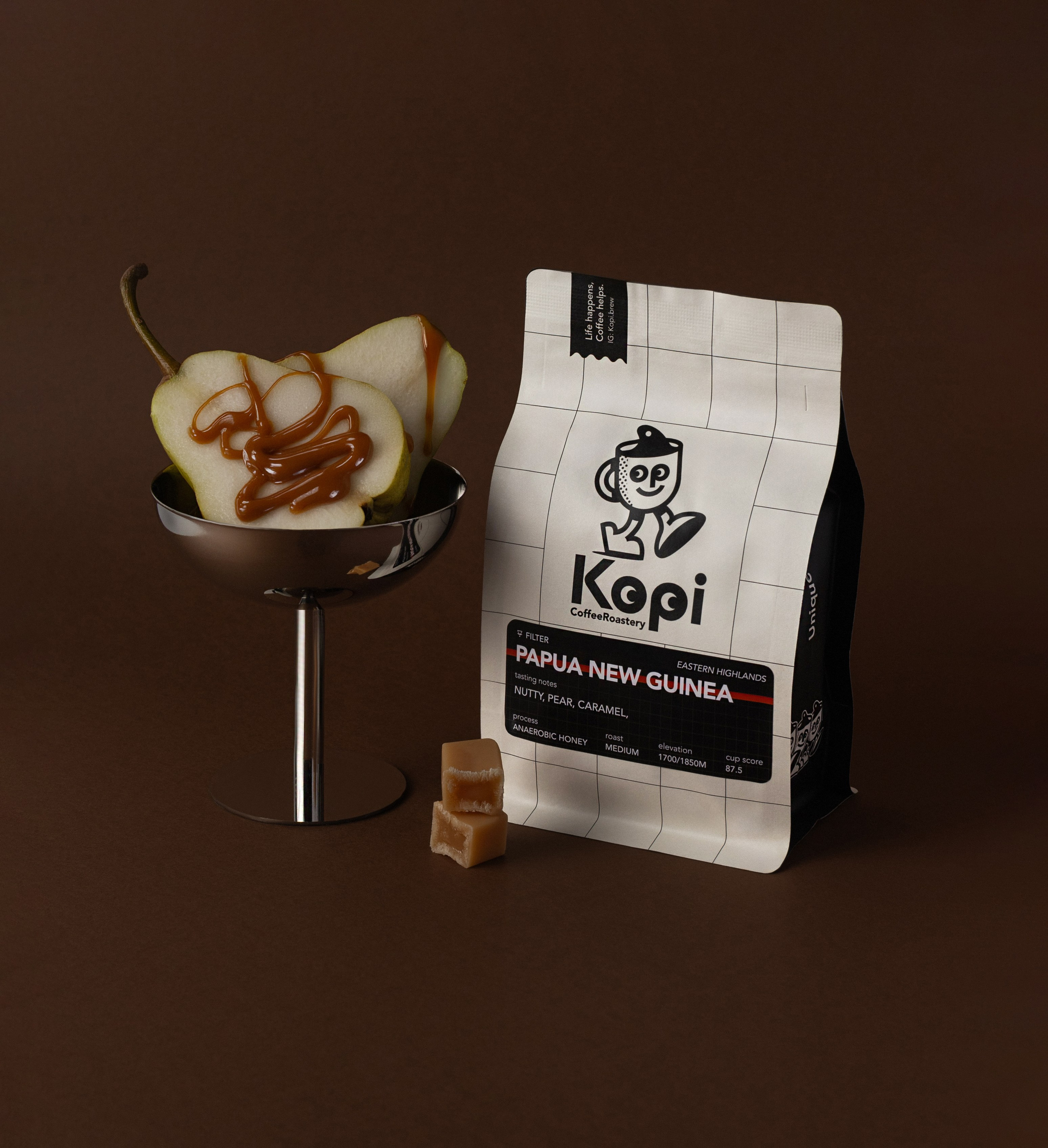 Съемка кофе для «Kopi.brew». Предметный фотограф в Грузии