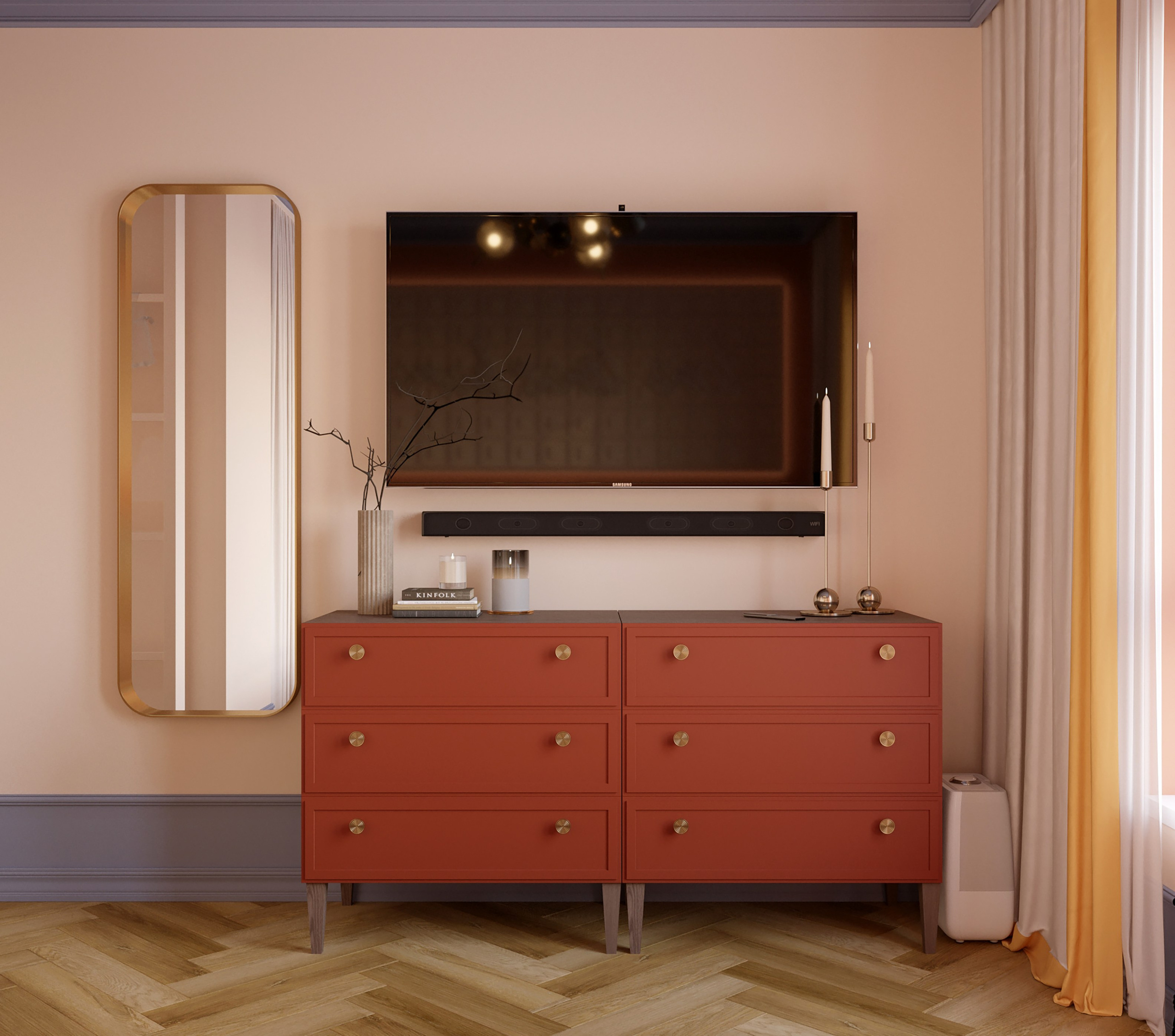 Квартира для девушки ЖК Молодогвардейская. Дизайнер интерьера Троилова Арина