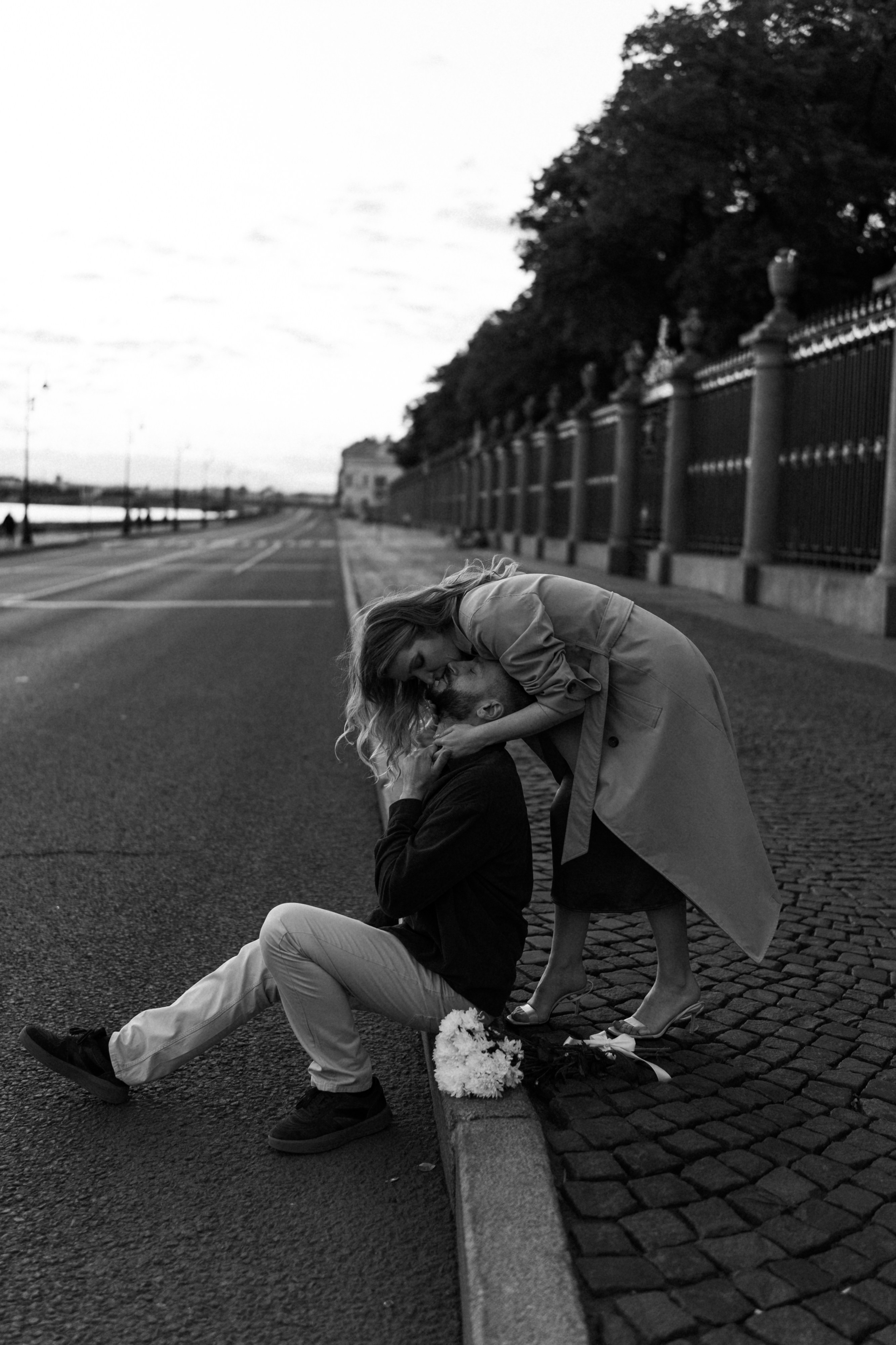 Максим и Настя / Разводные мосты. Фотограф в Санкт-Петербурге — Лучина Екатерина