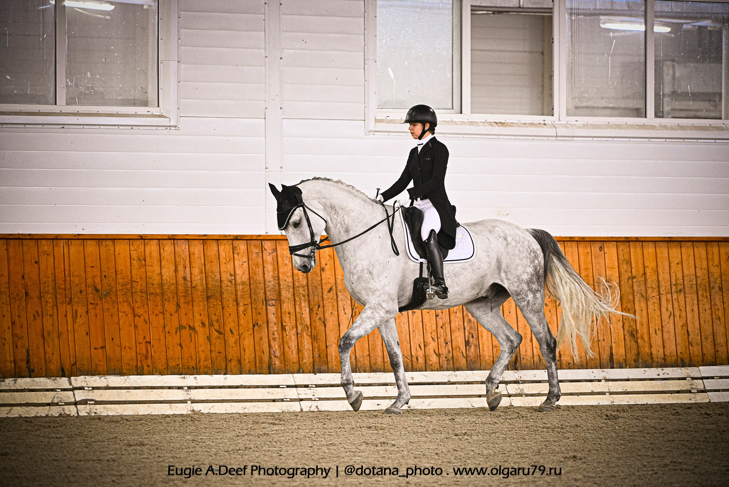 2025.10.19 — КСК Конкорд — выездка. ТУРНИРНАЯ КОННАЯ ФОТОГРАФИЯ, Руднева Ольга и Евгений Адеев