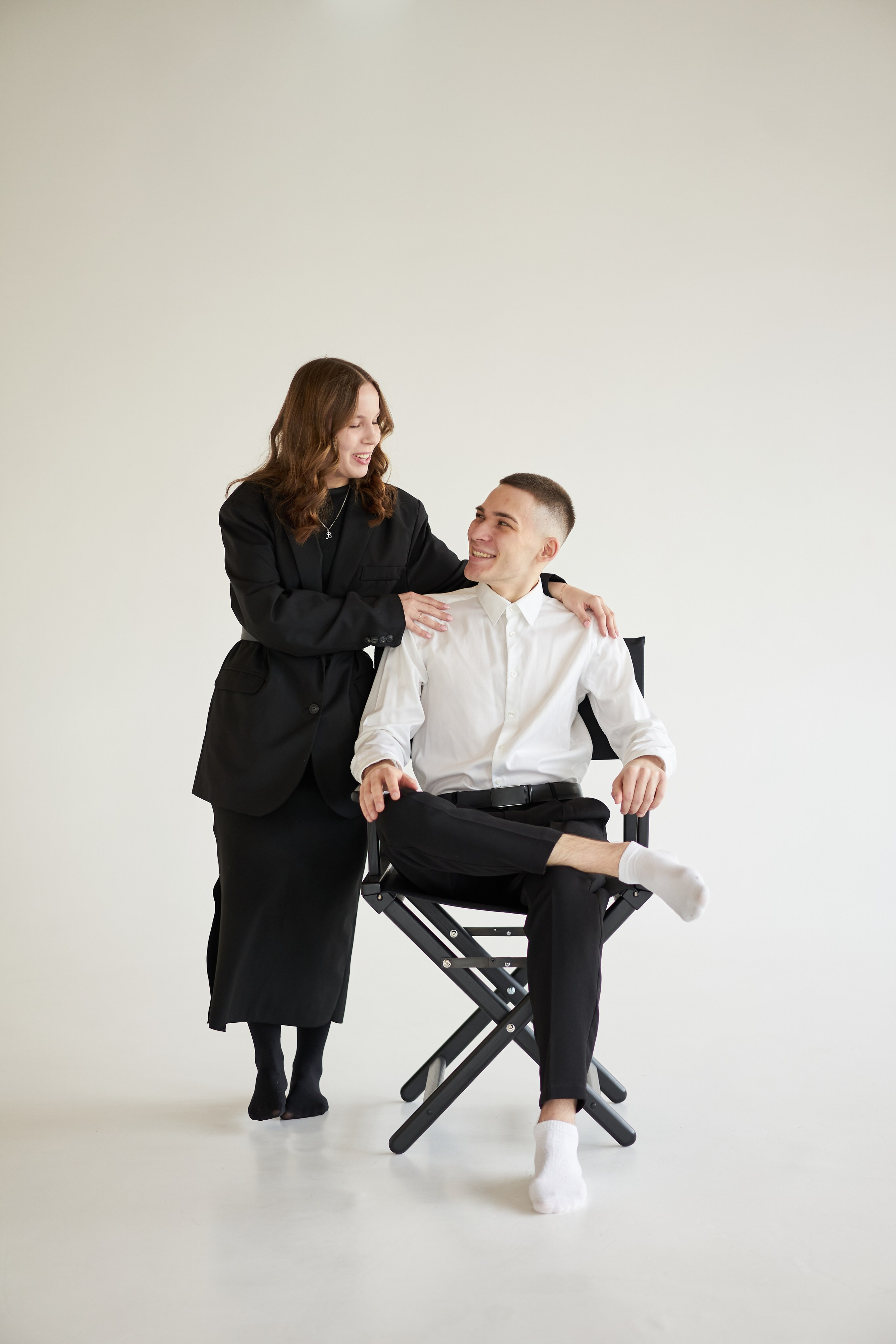 Влюбленные фотосессия в студии. Фотограф Екатеринбург Кокшарова Александра