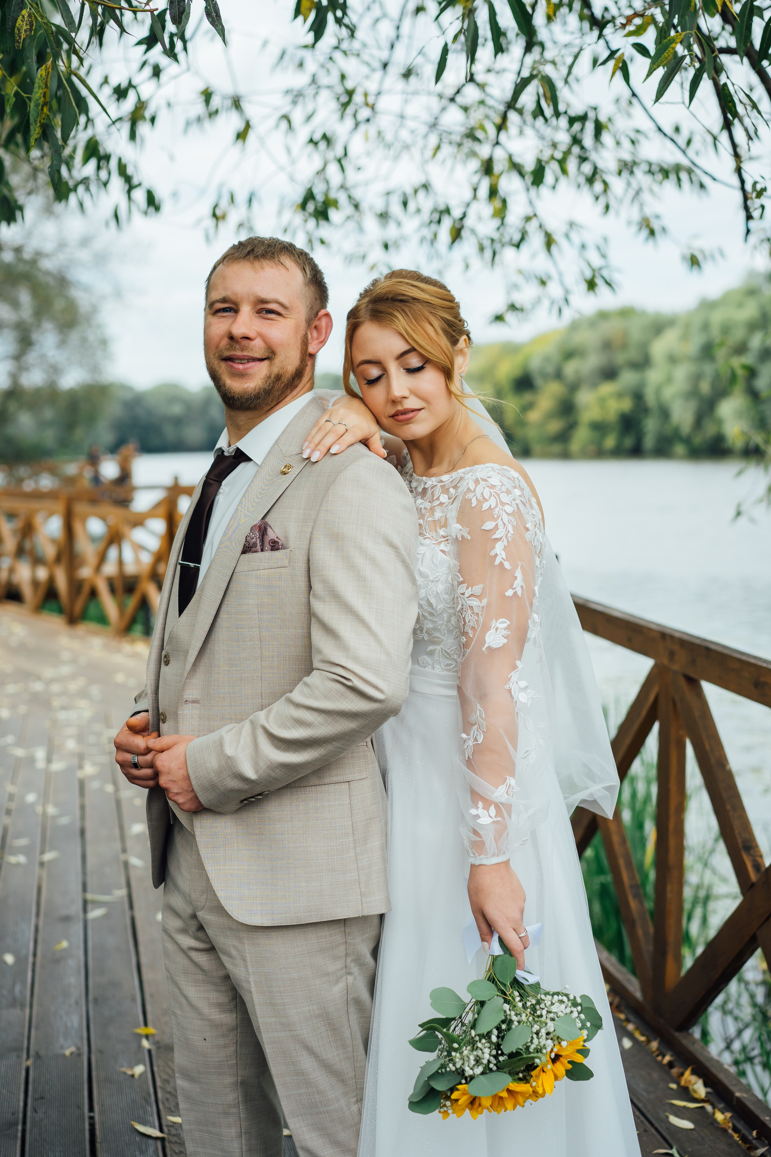 Алексей и Екатерина 06.09.2025 свадебная прогулка. Свадебный фотограф в Коломне, Воскресенске, Егорьевске Владимир Петров