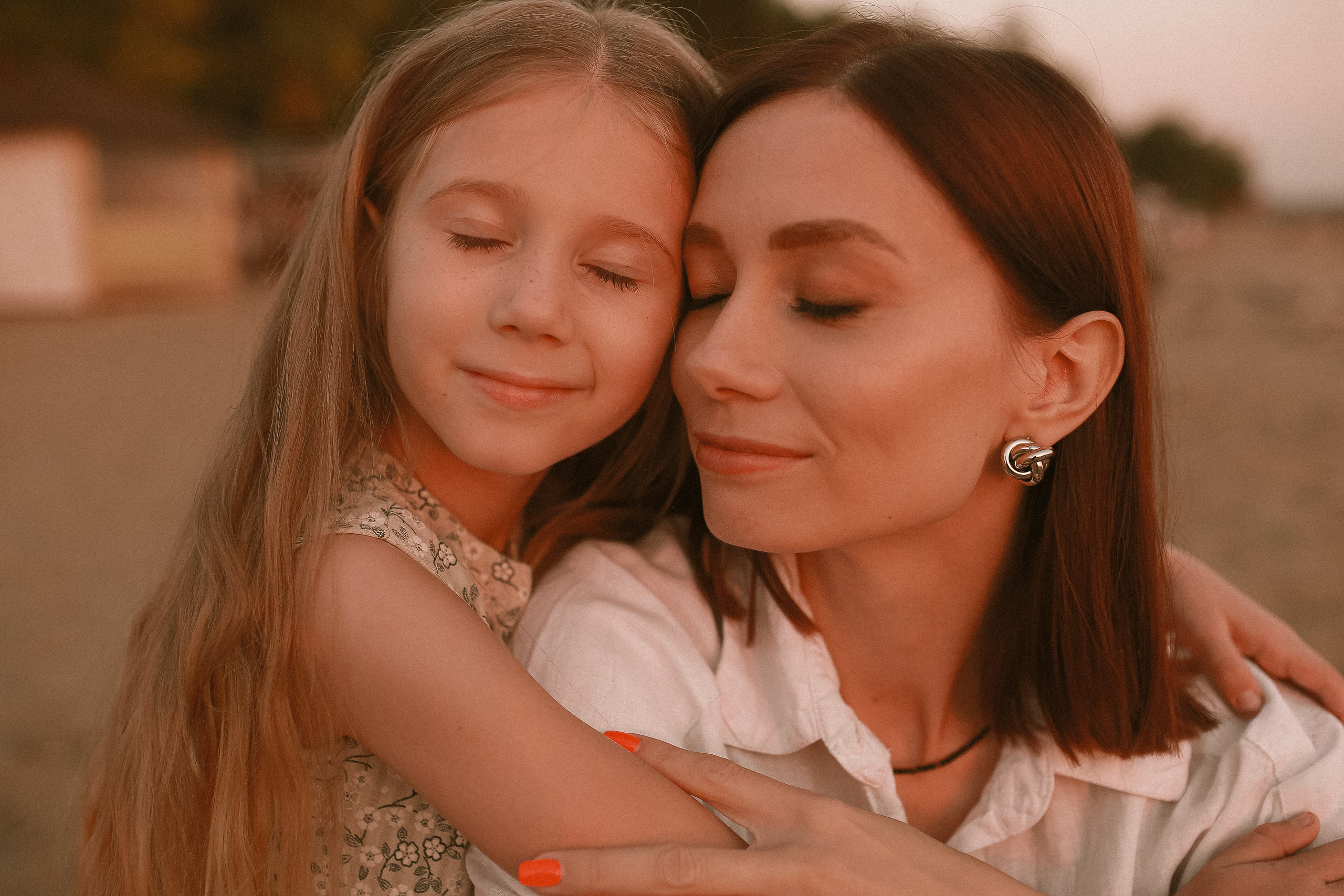 На закате. Семейный фотограф в Новосибирске Екатерина Сафронова