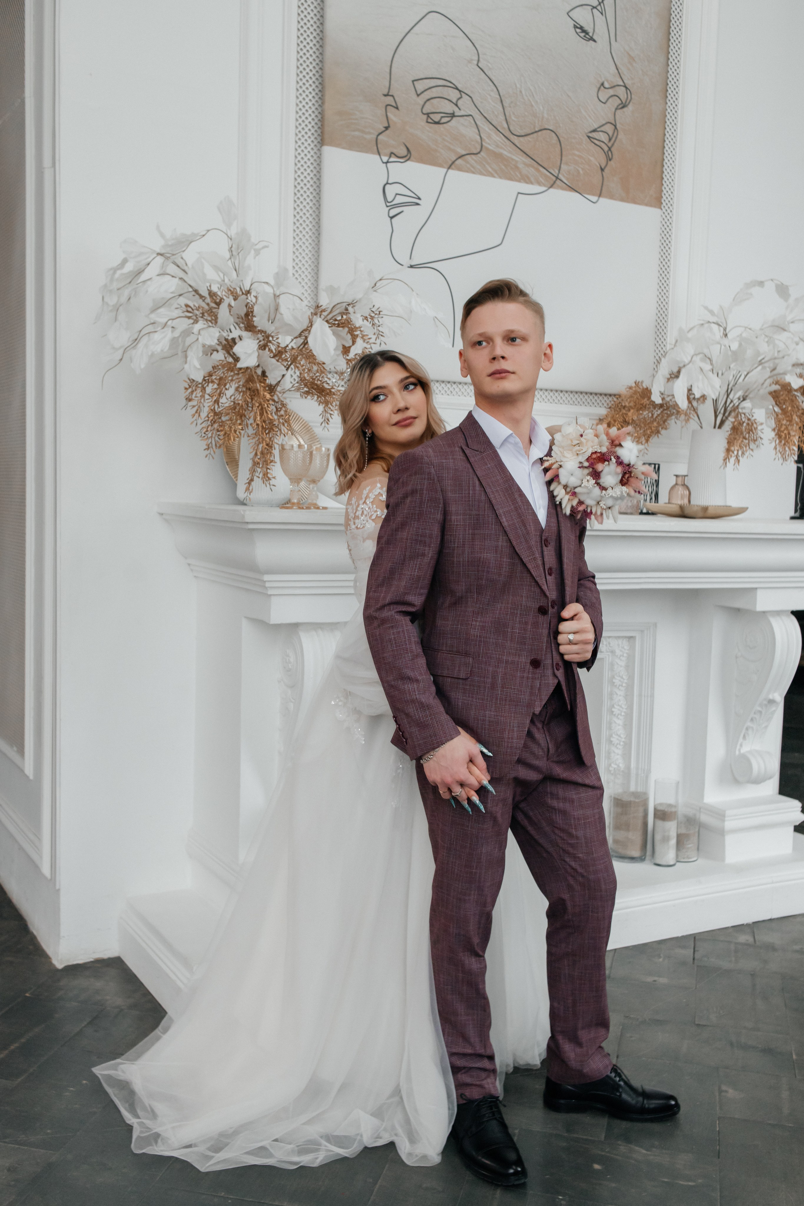 Свадебная фотосъемка в фотостудии Корица в зале Trimpl. Свадебный фотограф и фотограф Love-Store в Нижнем Новгороде Анастасия