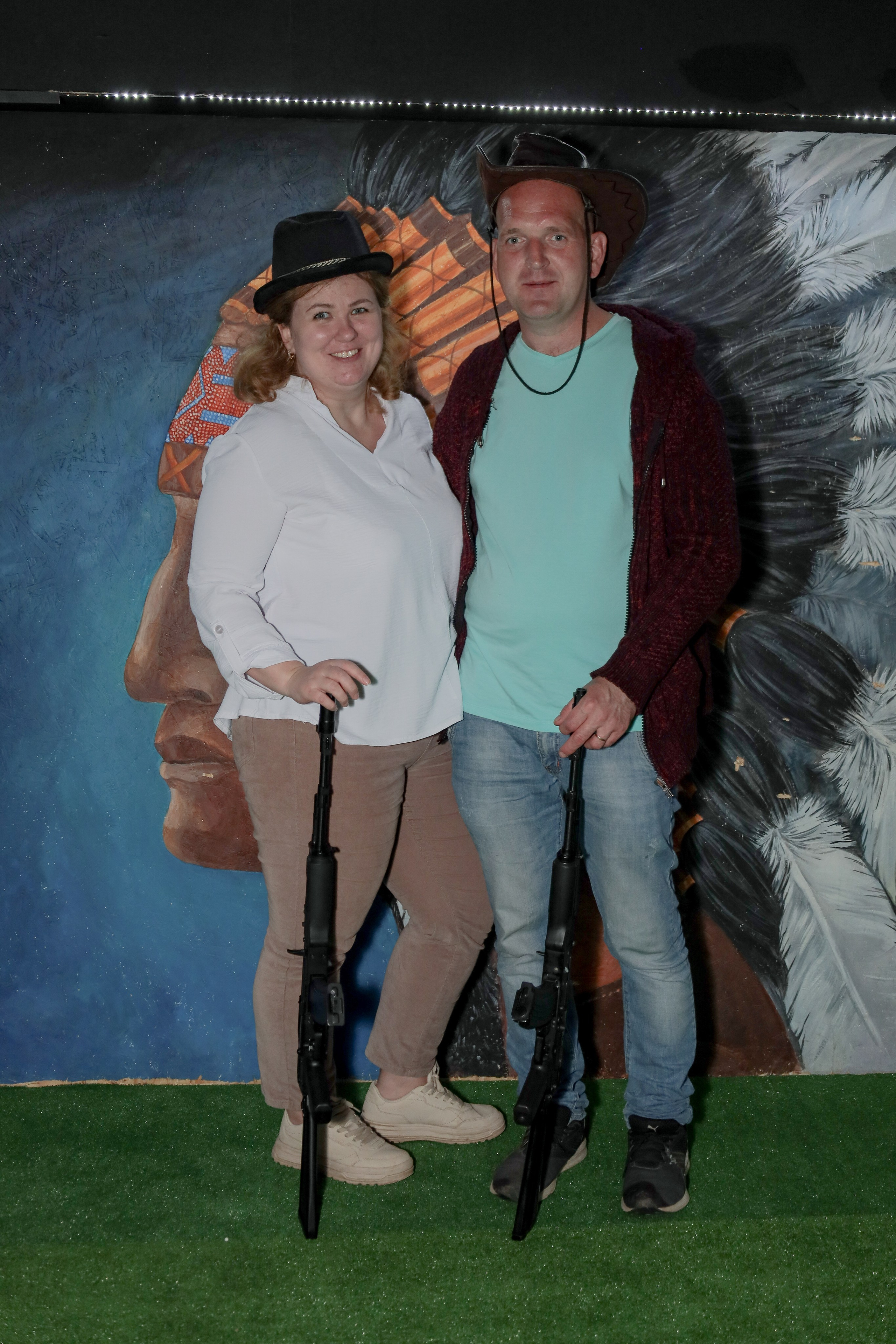 День рождение в стрелковом клубе. Фотограф Надршина Лилия