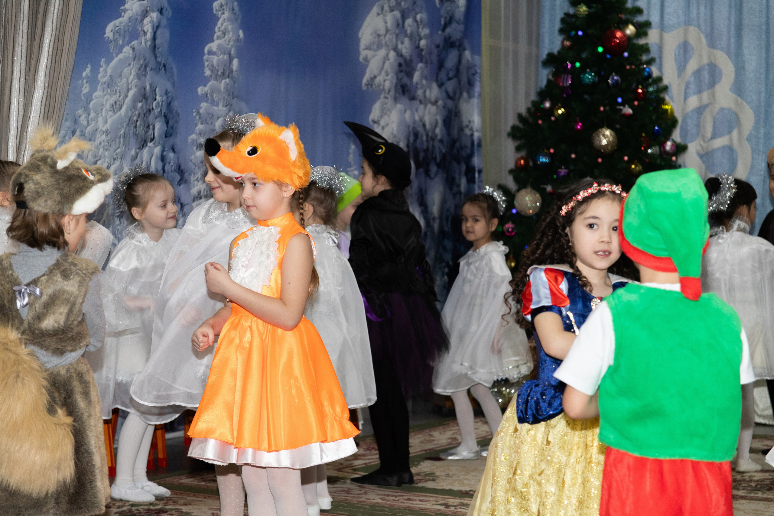 Новогодний утренник подготовительной группы. Индивидуальный и свадебный фотограф в Москве, Электростали и Туле Кадейкина Екатерина