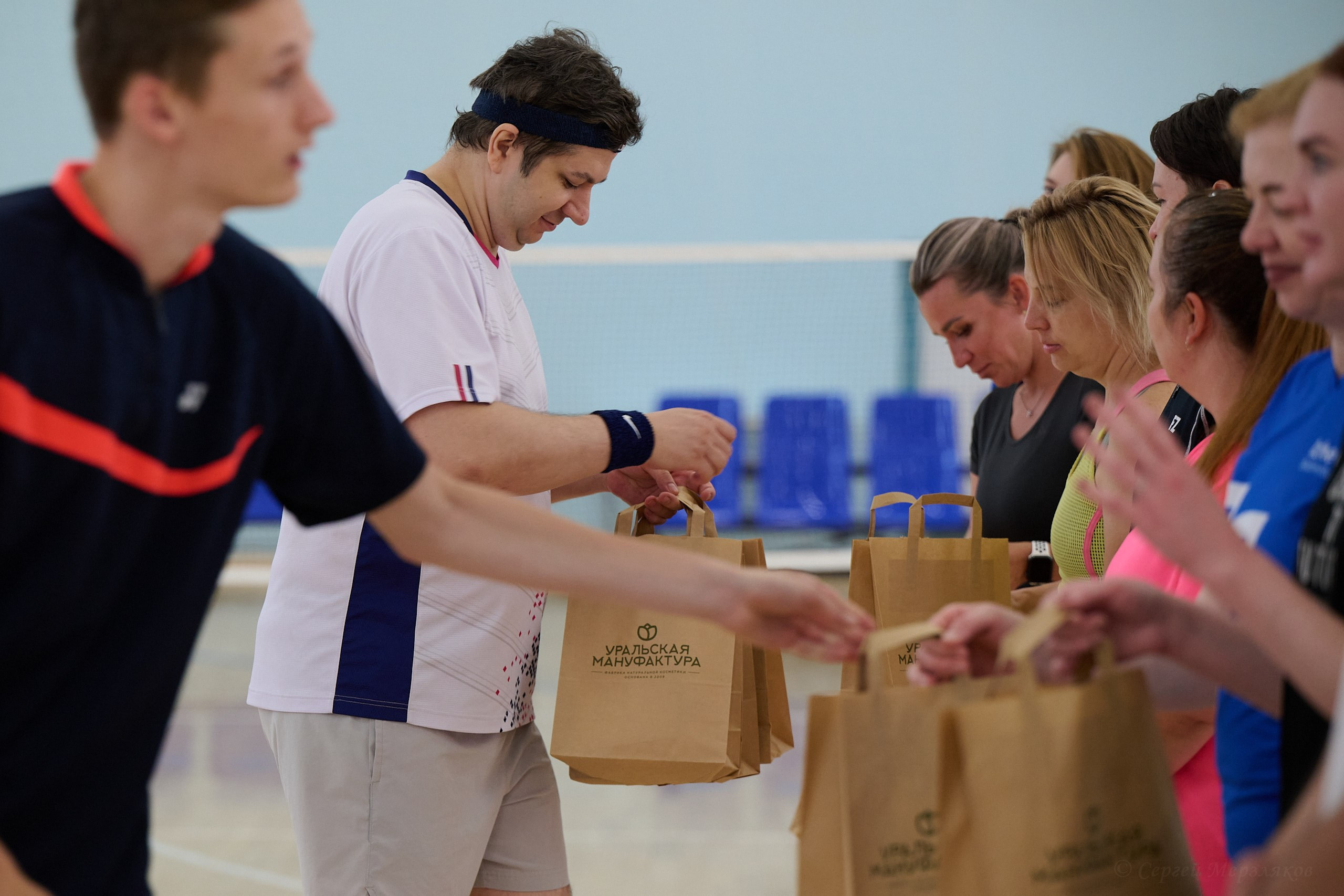 Бадминтон. Мастер-класс Любови Сухановой. Ижевск. 20.07.2024. Спортивный репортажный фотограф в Ижевске Сергей Мерзляков