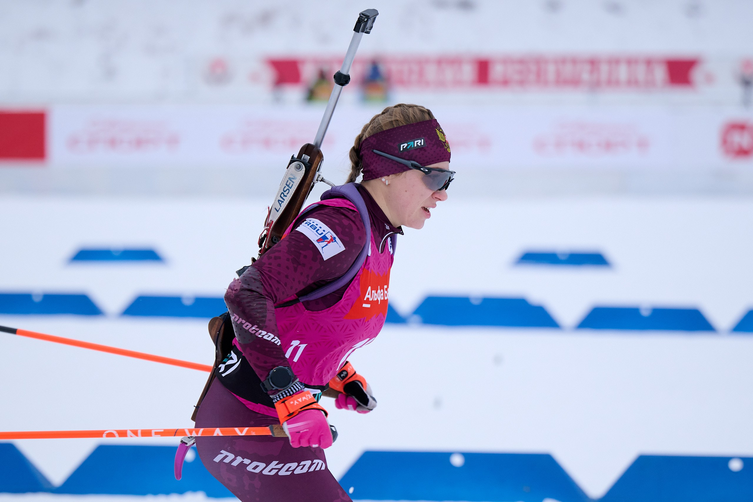 Биатлон. Чемпионат России — 2024/2025, 3-й этап, Ижевск. Ижевская винтовка. Спортивный репортажный фотограф в Ижевске Сергей Мерзляков