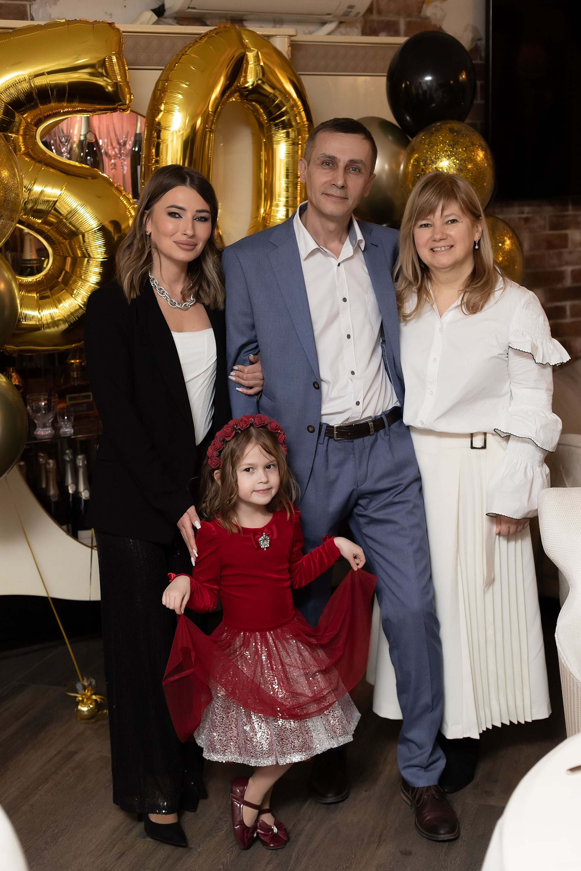 Юбилей (Ресторан «Свой»). Семейный, индивидуальный фотограф в Москве Ангели Марина