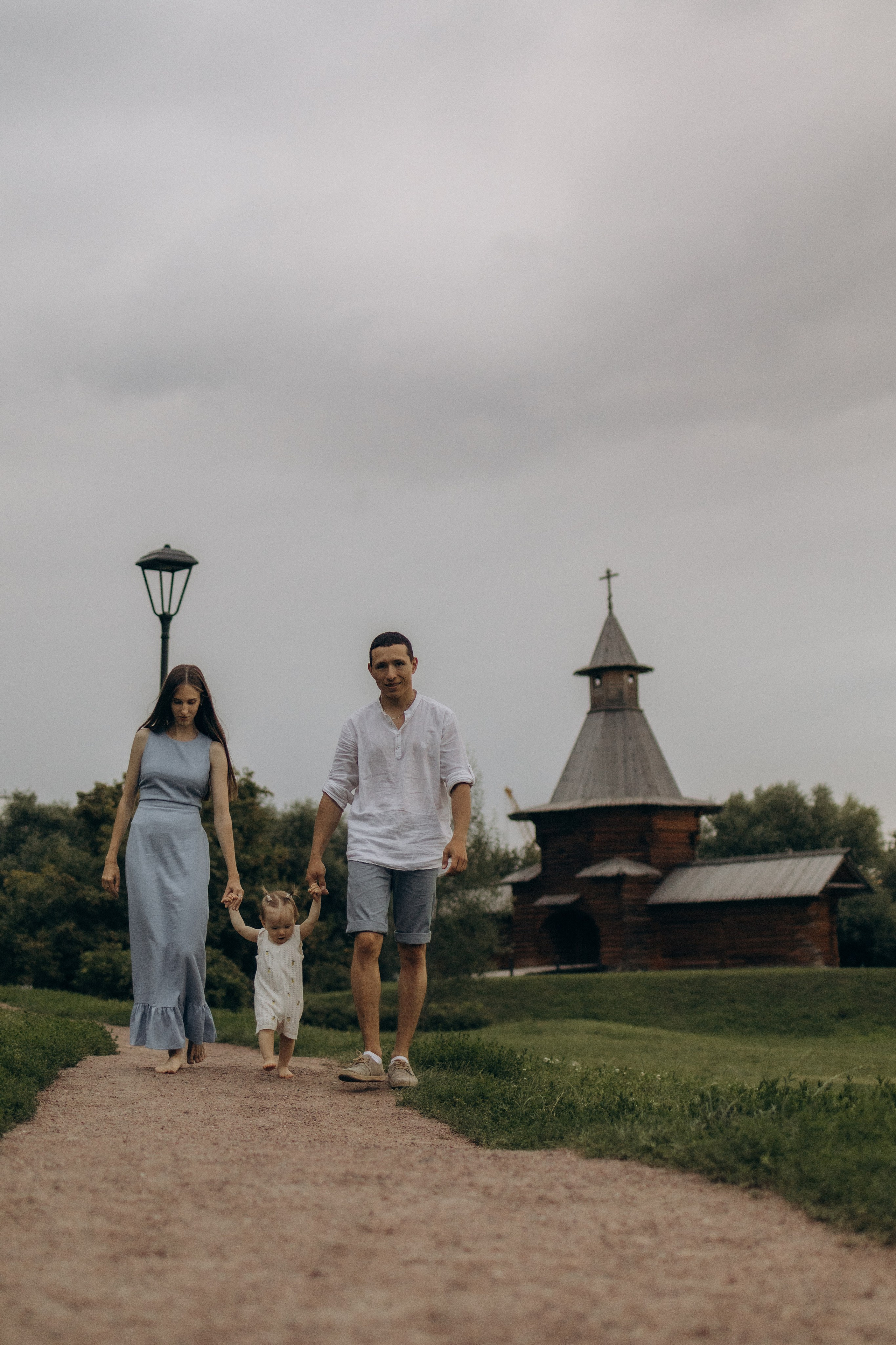 Роман, Мария и Алиса. Семейный фотограф Москва