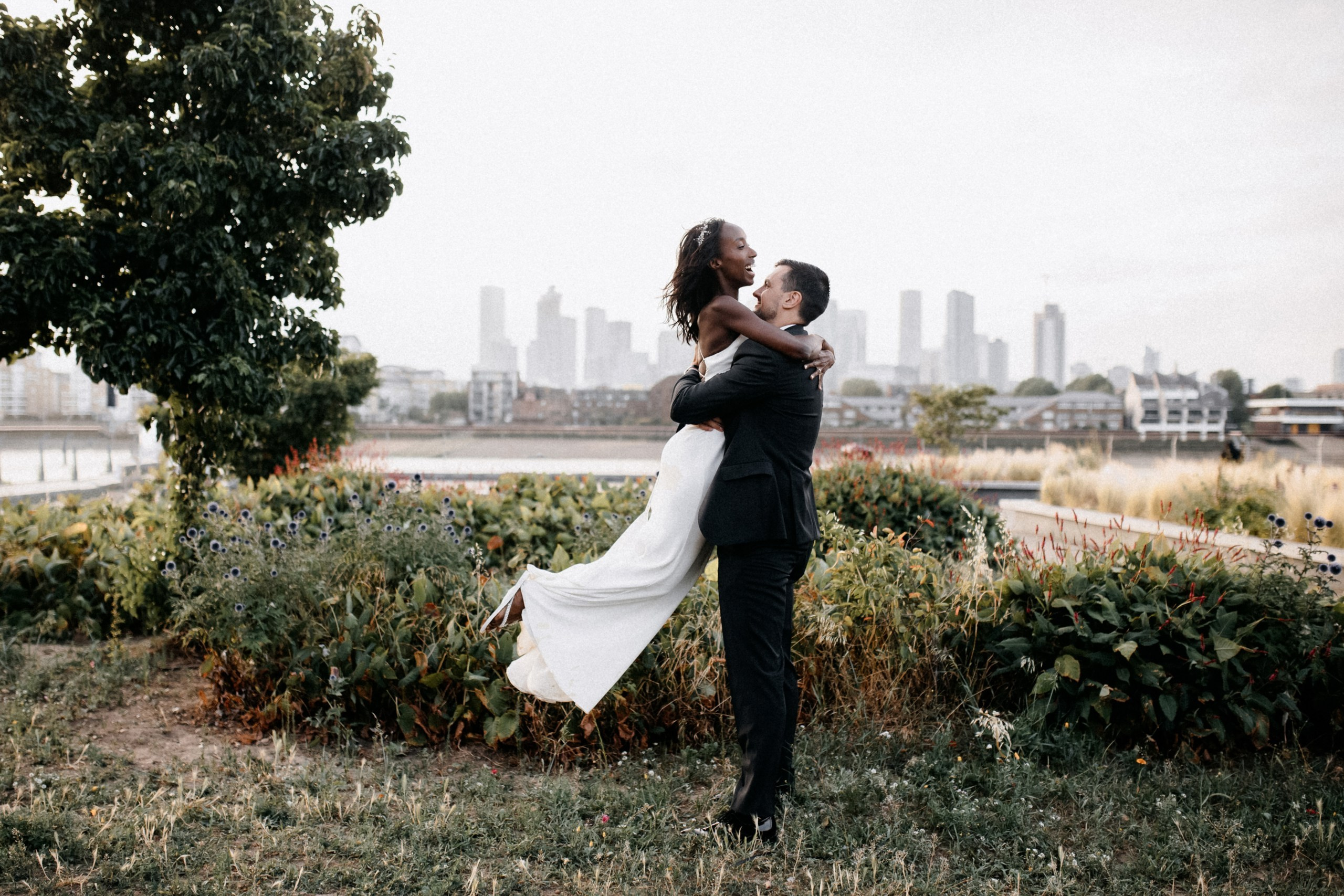 Denise & Tobias at The Old Brewery, Greenwich. Moments Catchers — Wedding Photography & Video Duo in London