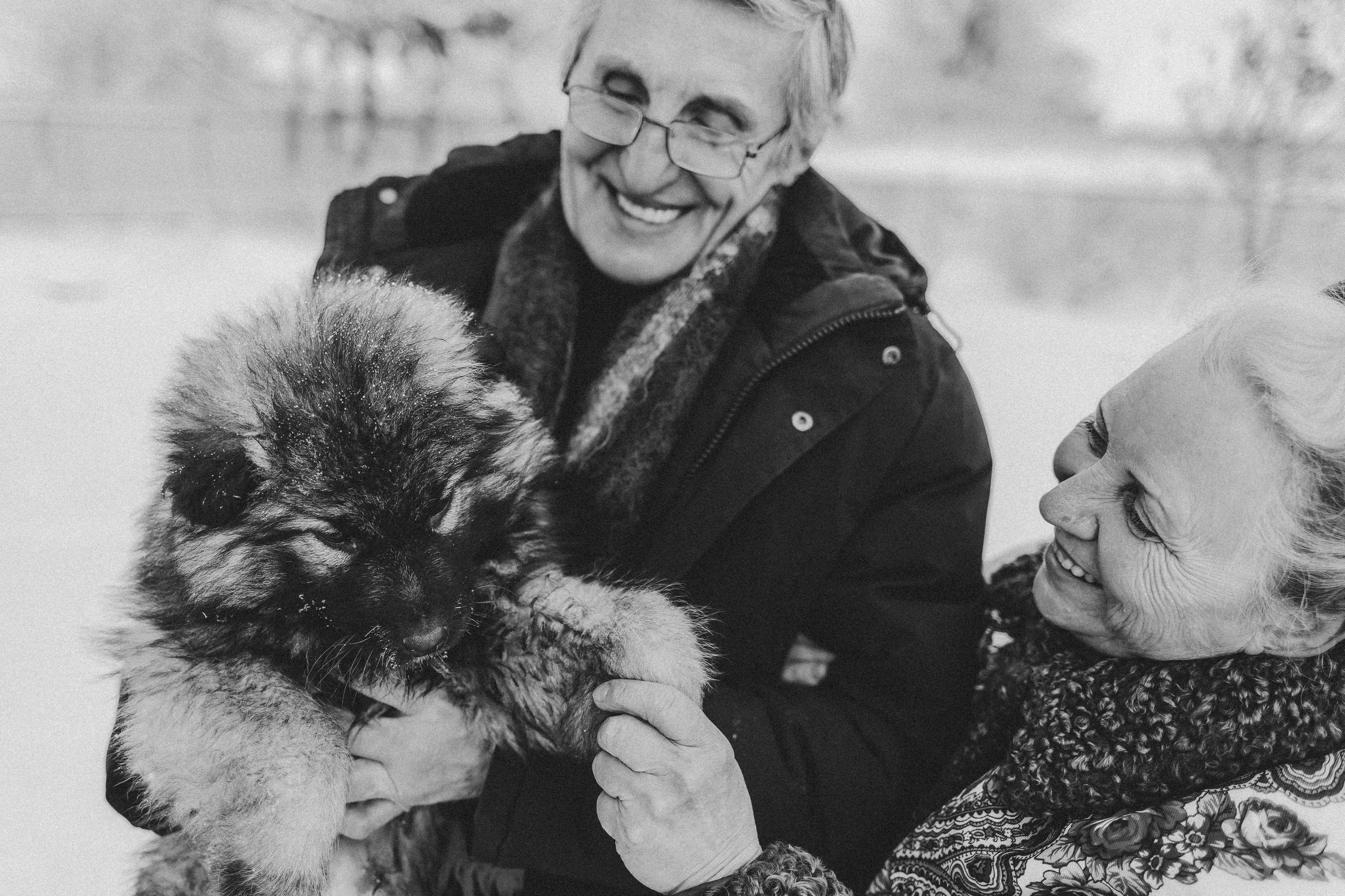 Валентина, Анатолий и Дик. Ульяновка 2023. Фотограф Наталья Шпиллер Санкт-Петербург