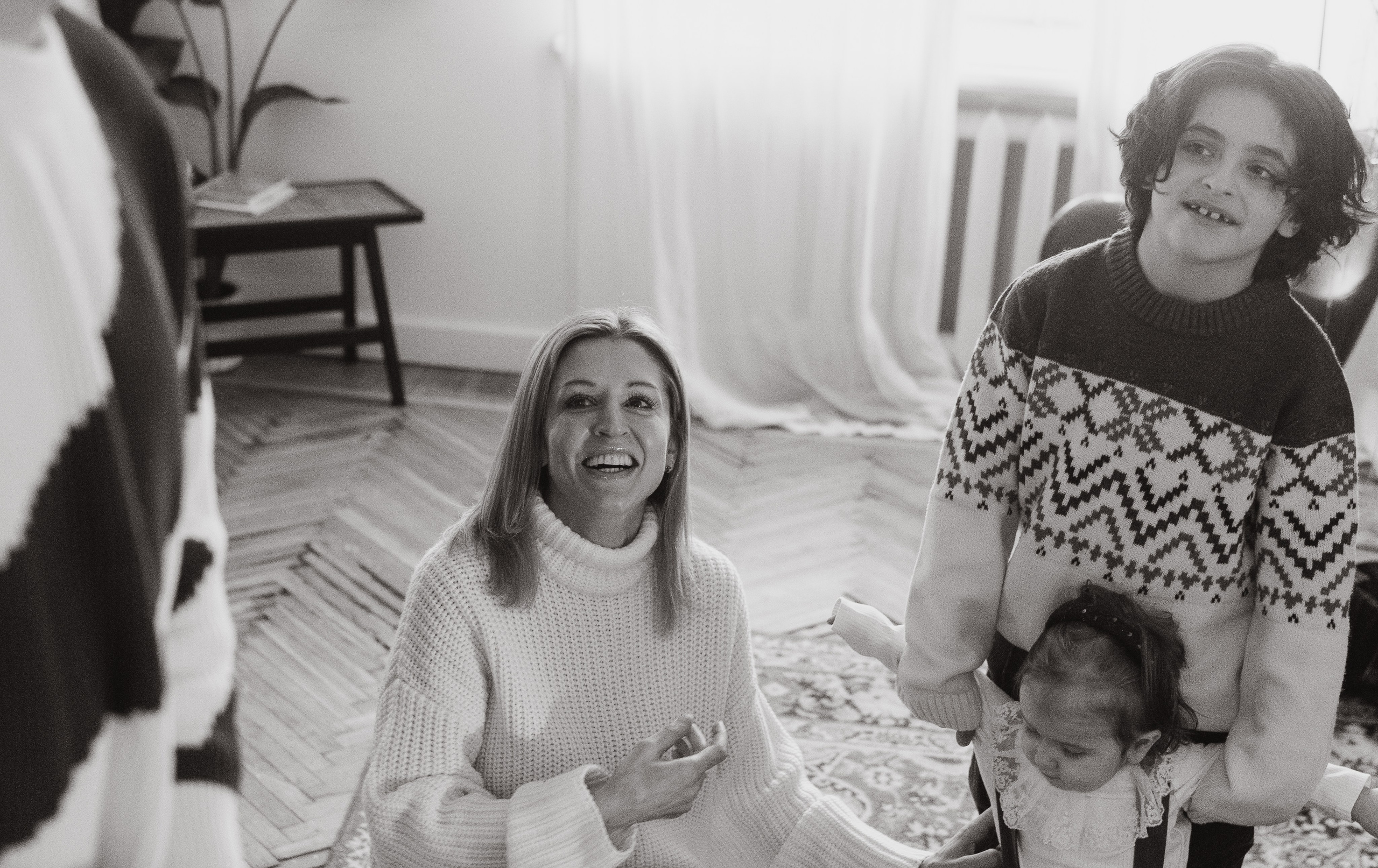 Годик или Ретро Новый год. Семейный, ньюборн фотограф, фотограф на роды в Москве, Виктория Тюльдюкова