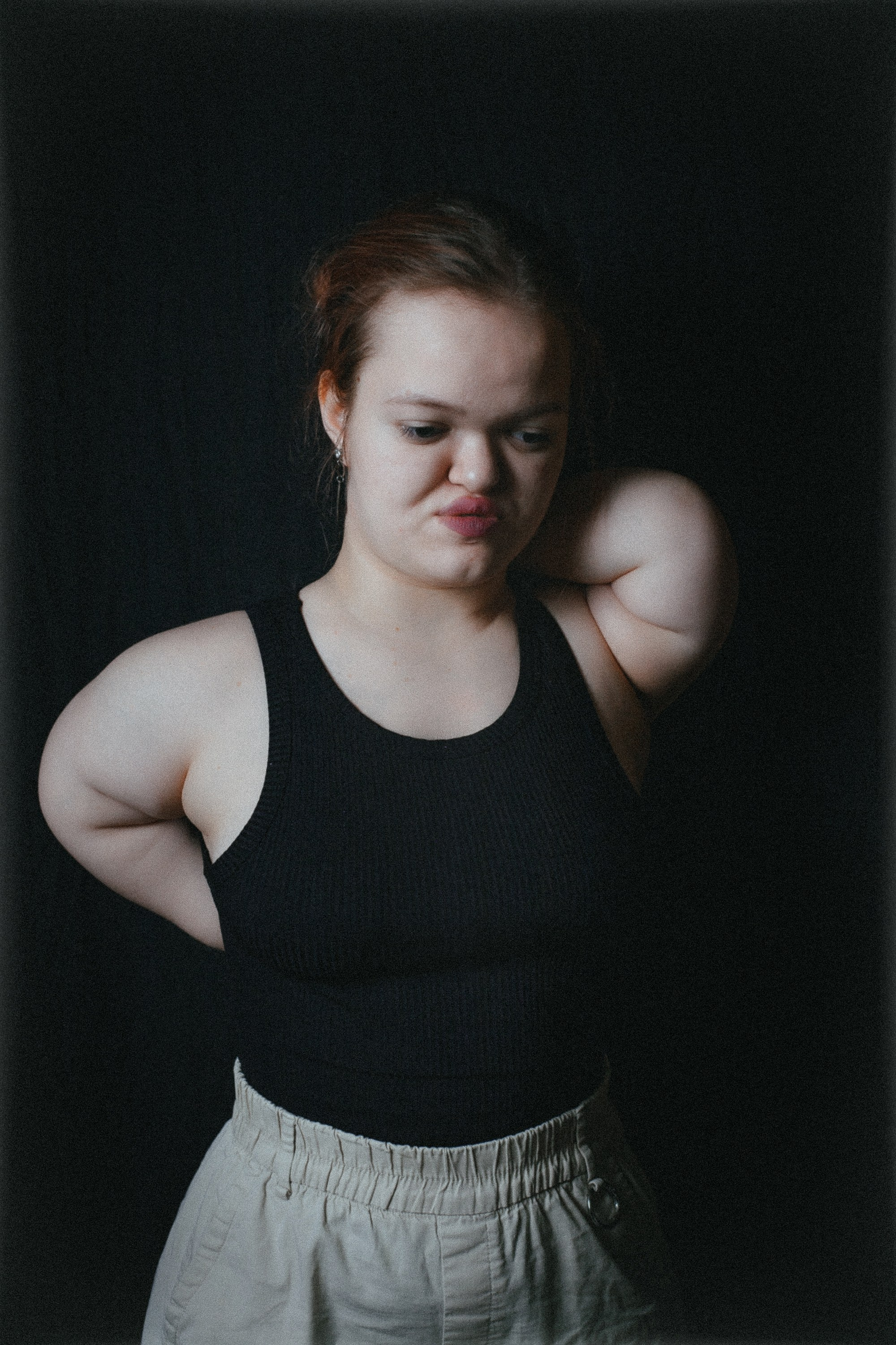 Вика. Домашняя студия. RawCat. Портретная фотография Екатеринбург