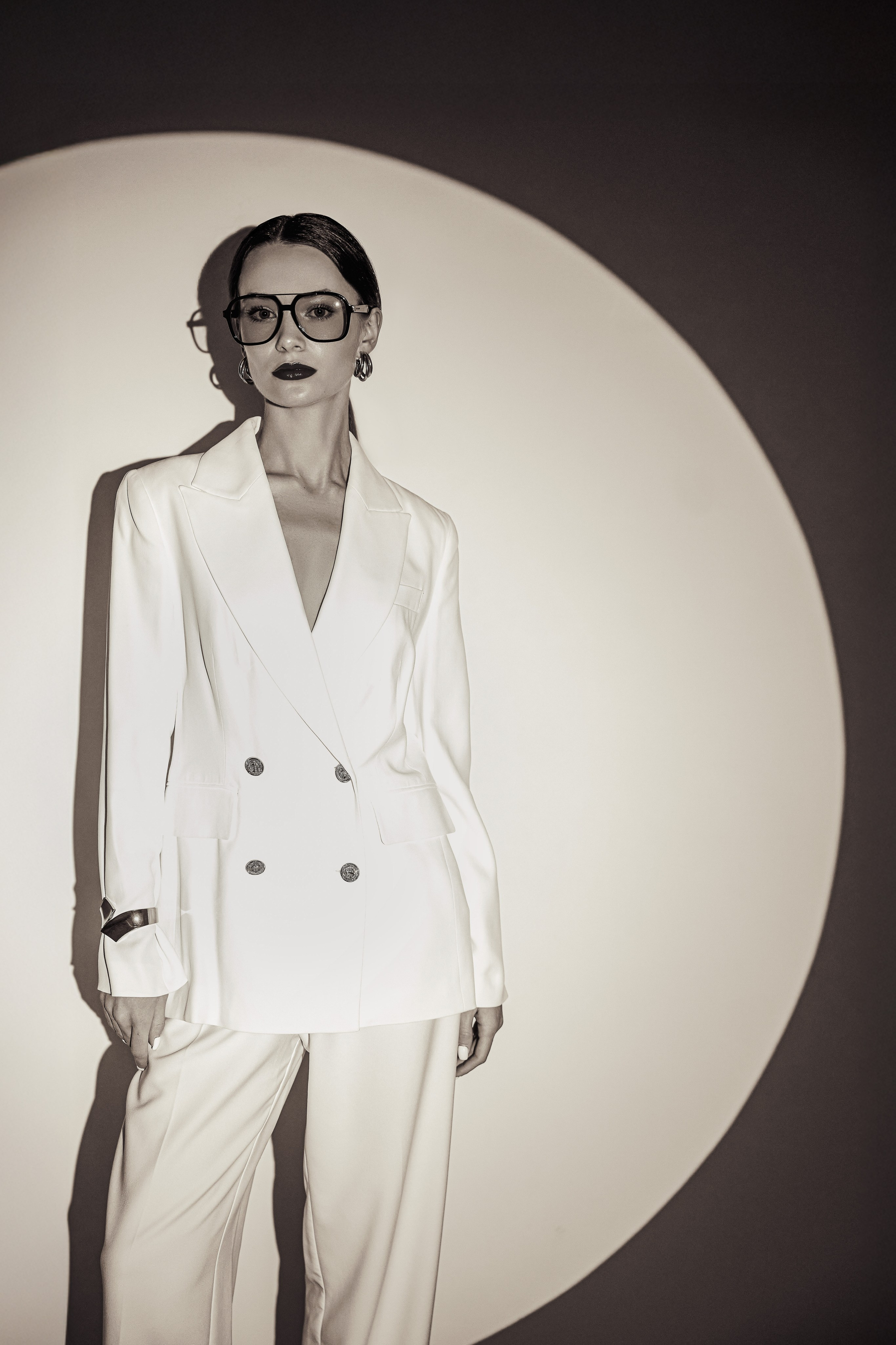 Съемка портрета с масками Гобо. Портретный фотограф в Санкт-Петербурге Дария Сыч