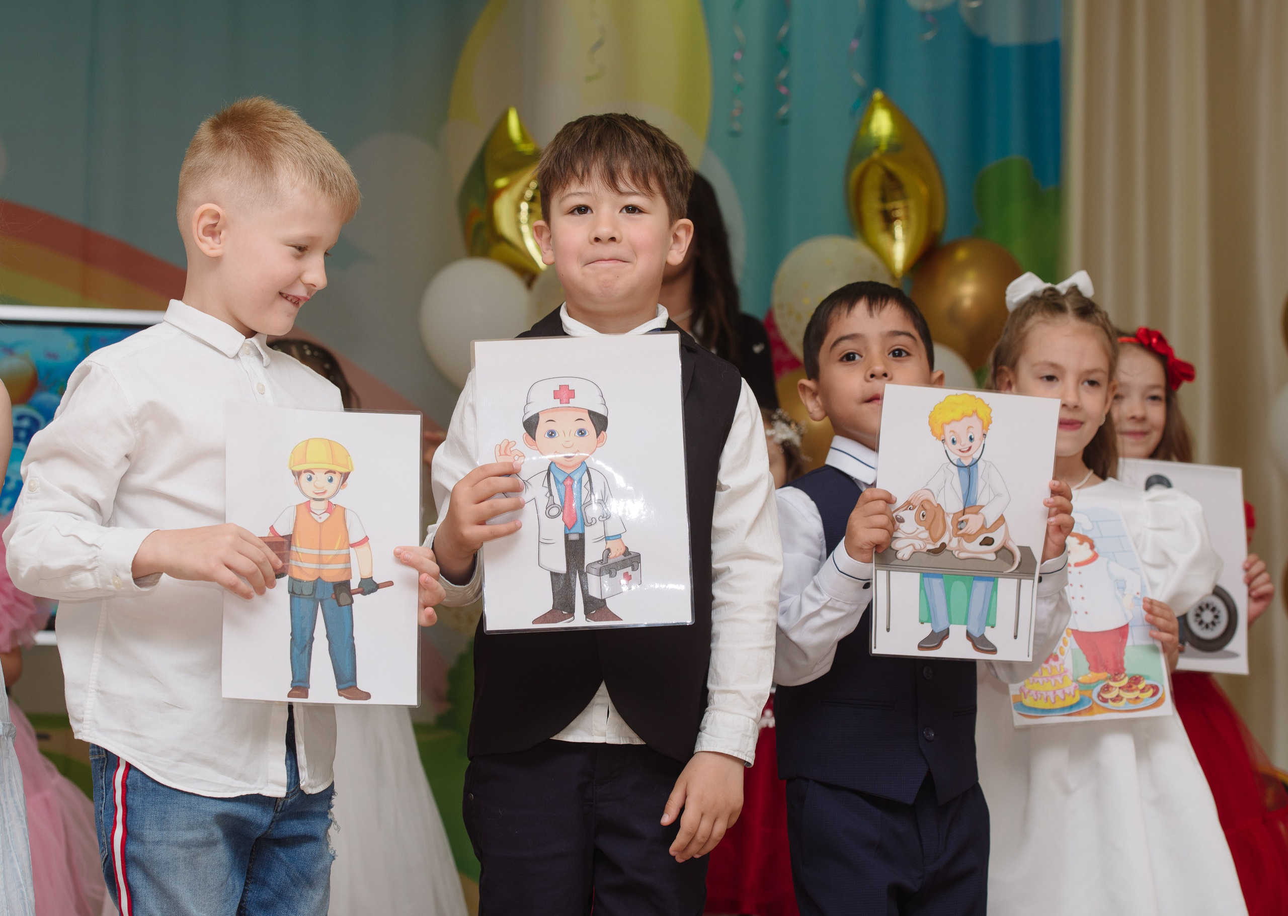 Выпускные детский сад. Фотограф Мария Каюрова