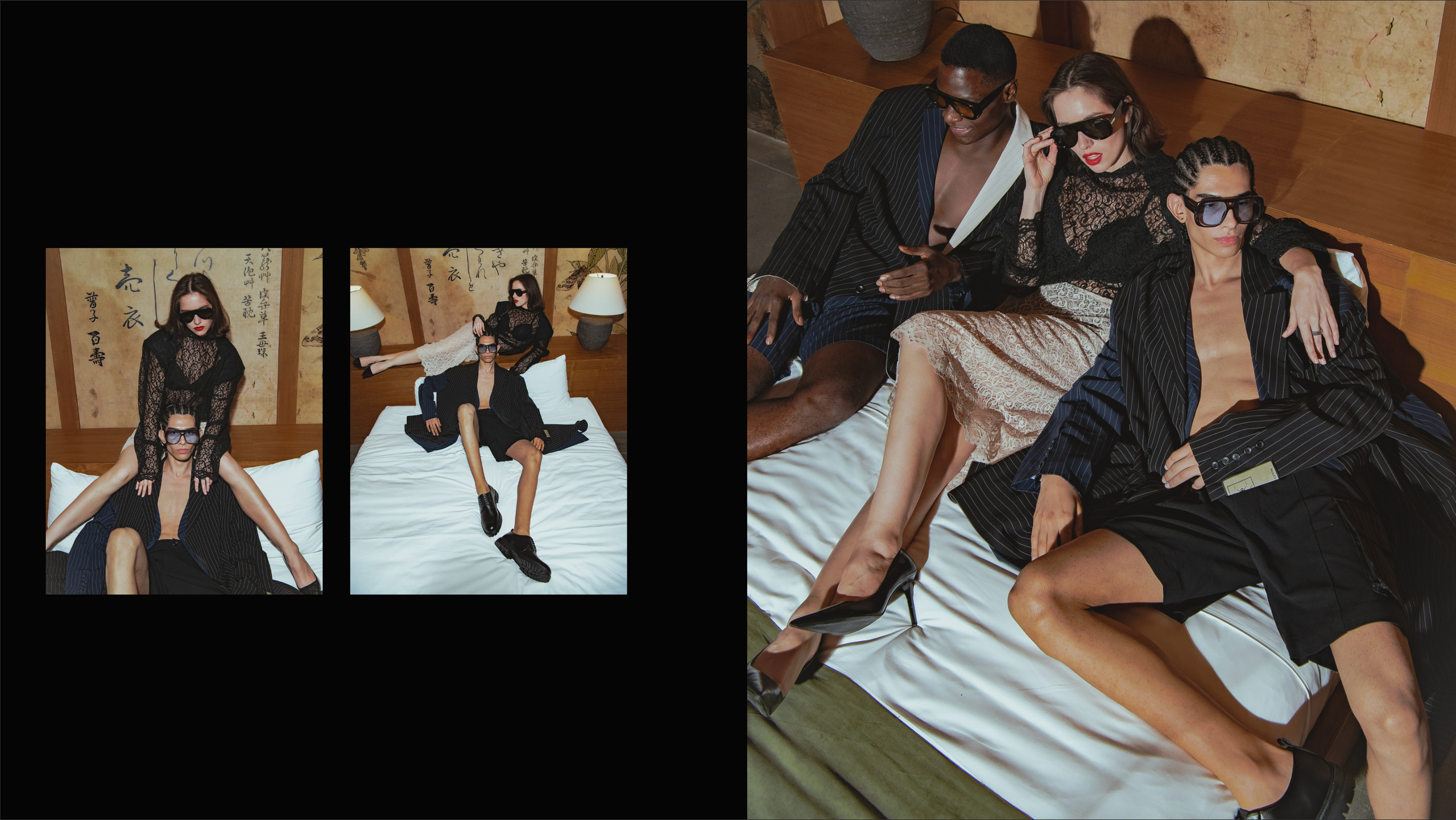 Lookbook layout for Maison Pluie Dubai brand. Elizaveta Filchenko. Fashion-photographer and director