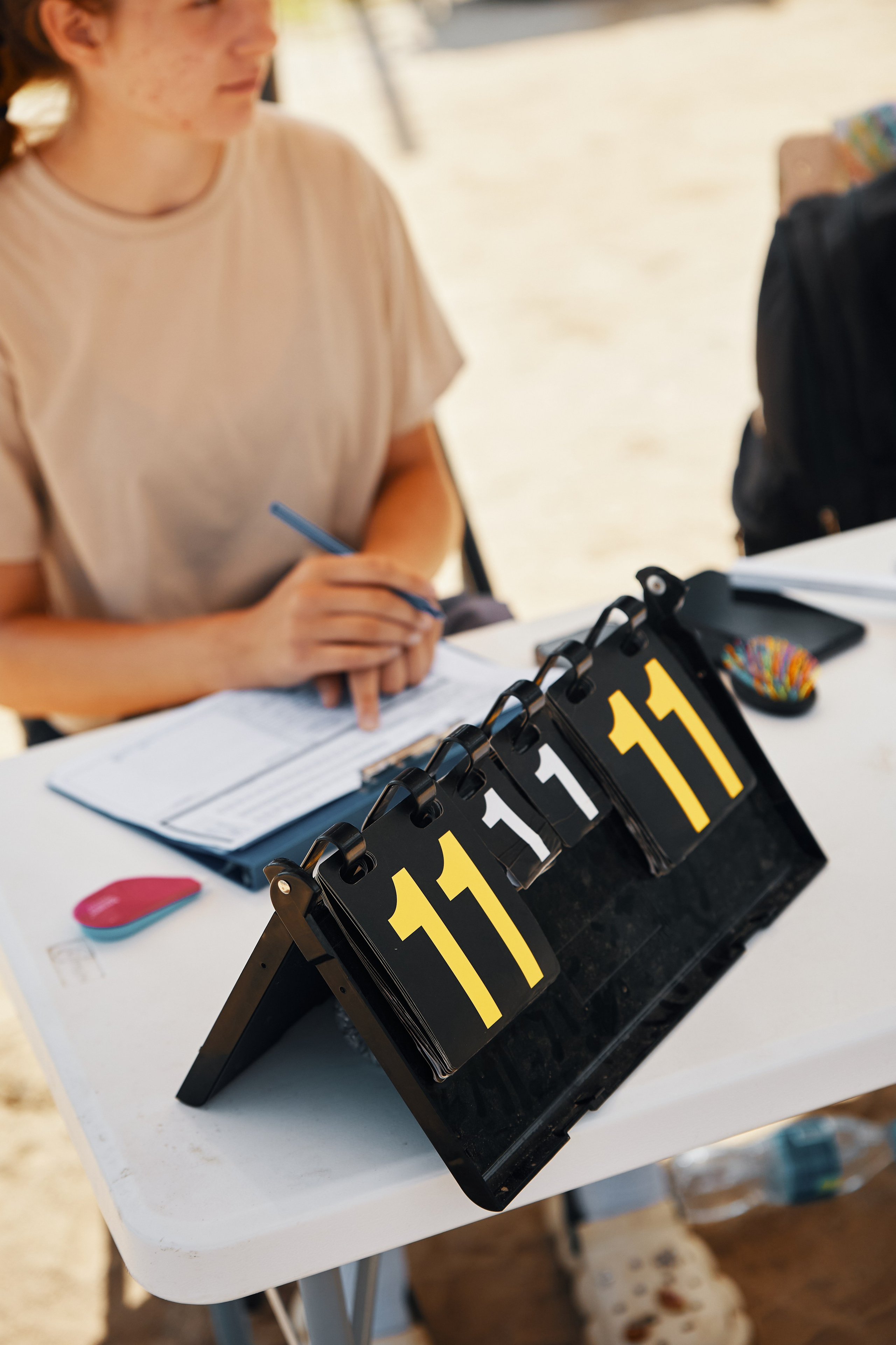 Один день соревнований по пляжному волейболу