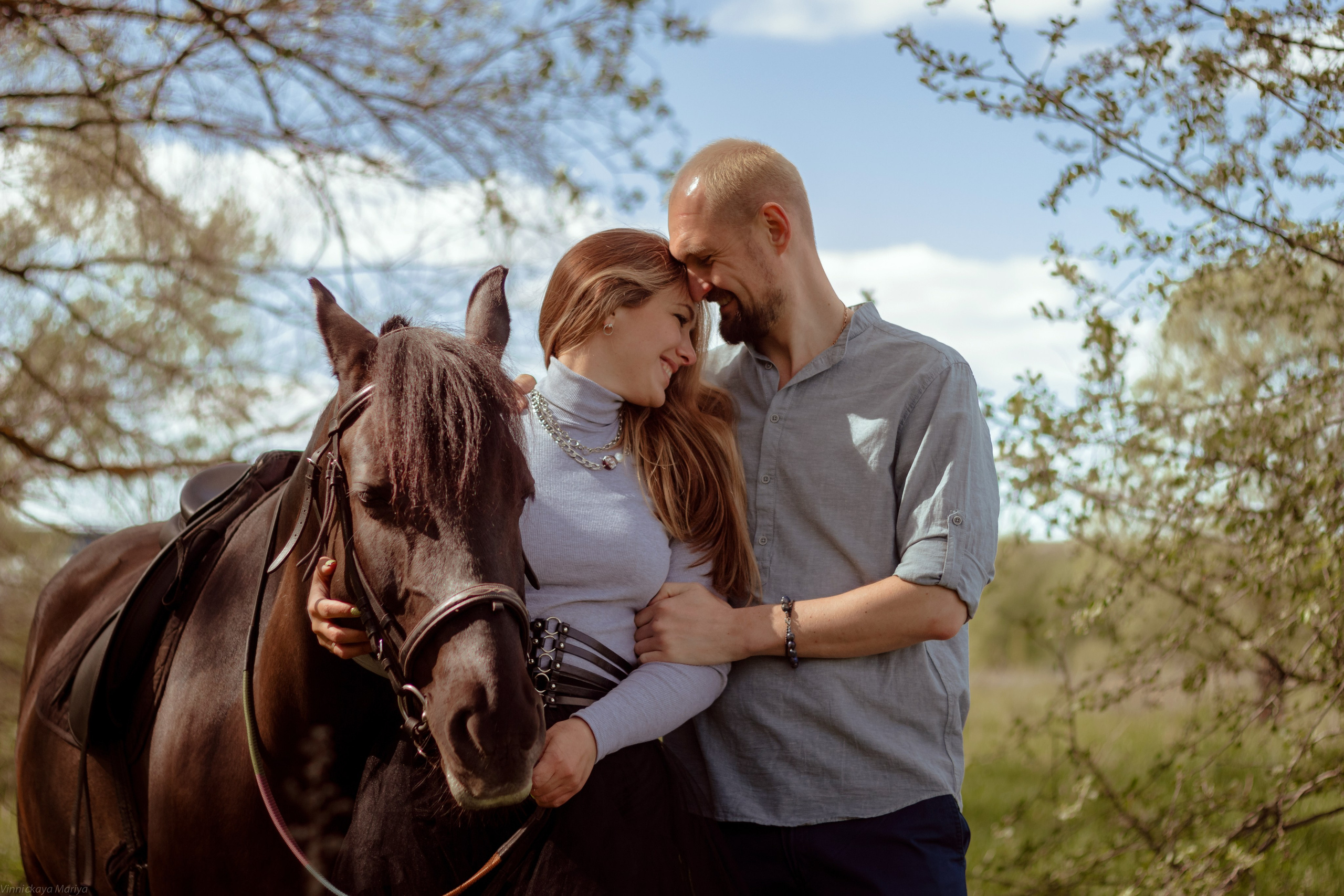 Алина и Мышка. Фотограф Мария Винницкая