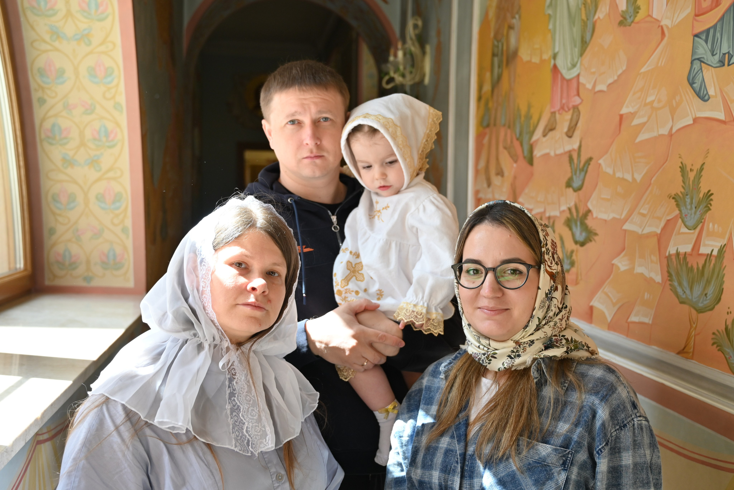 Крещение 7 мая. Семейный и детский фотограф Москва