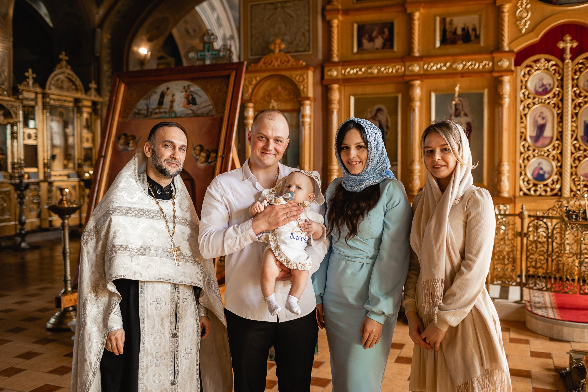 КРЕЩЕНИЕ АРТЕМА (Н. Белого). Семейный фотограф новорождённых в Серпухове Юлия Новикова +79637785957