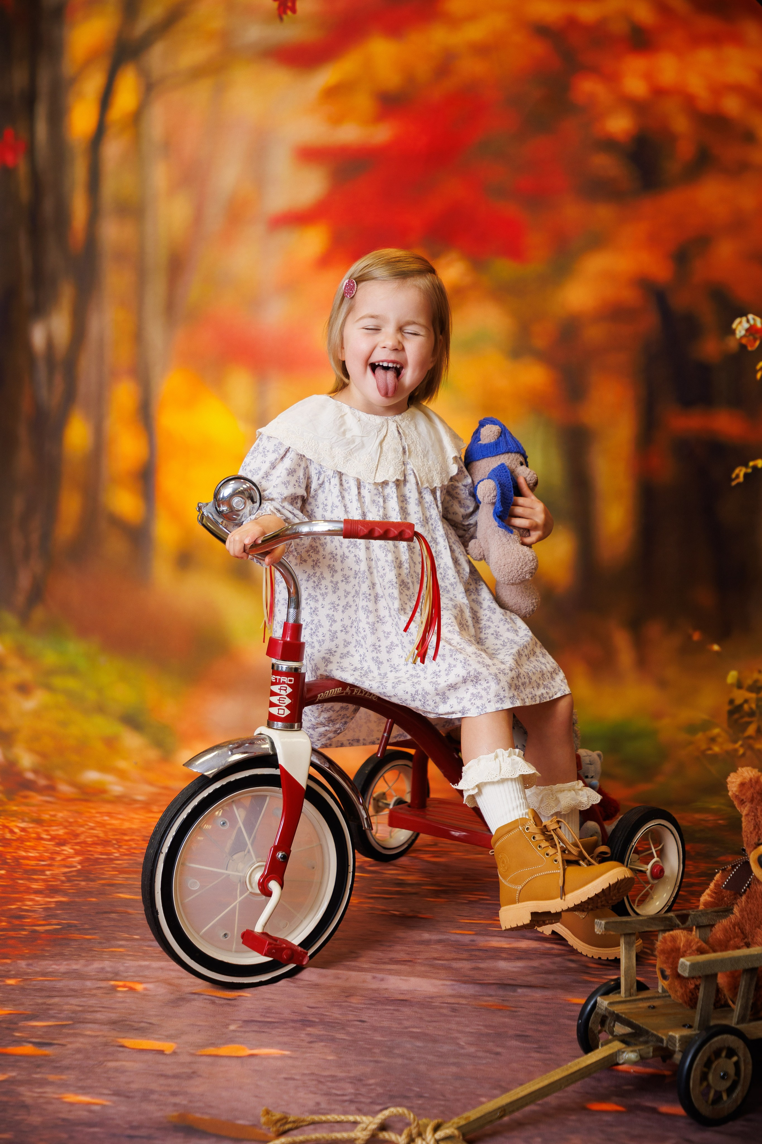 Велосипед. Детская фотостудия Москва