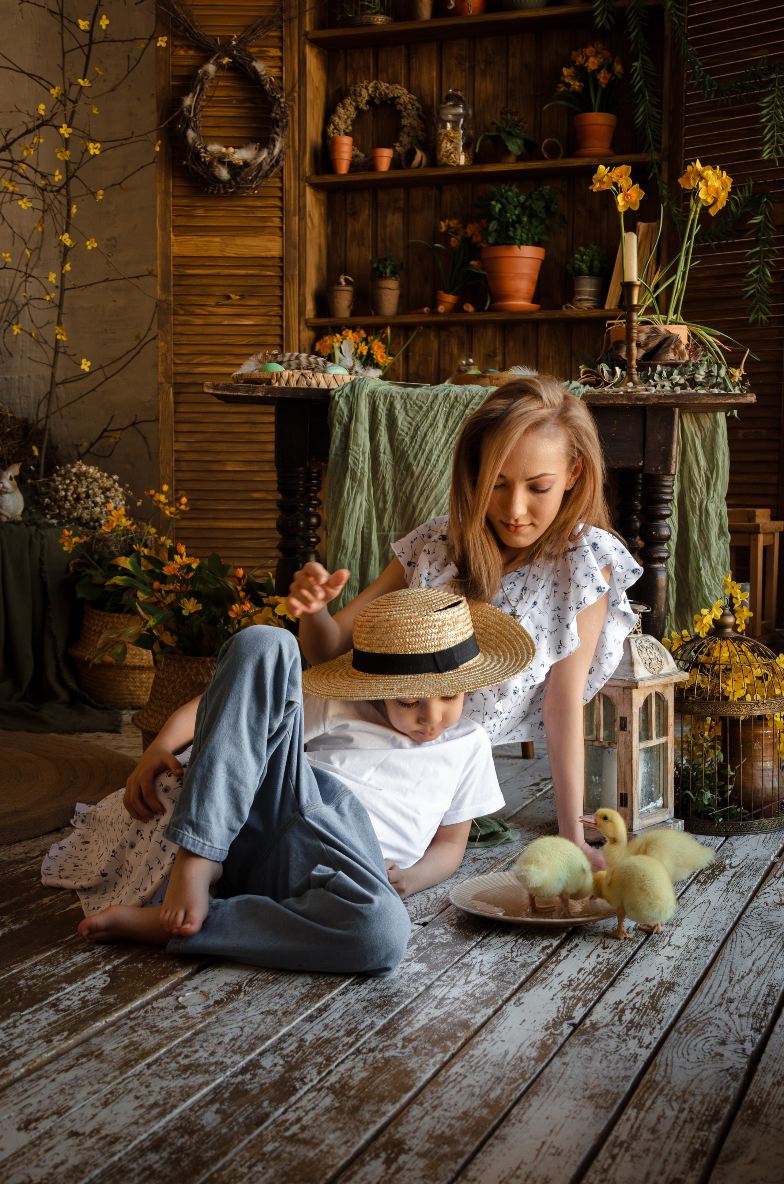 Мама и ее маленький фермер. Фотографы в Тюмени Андрей и Лидия Войвод
