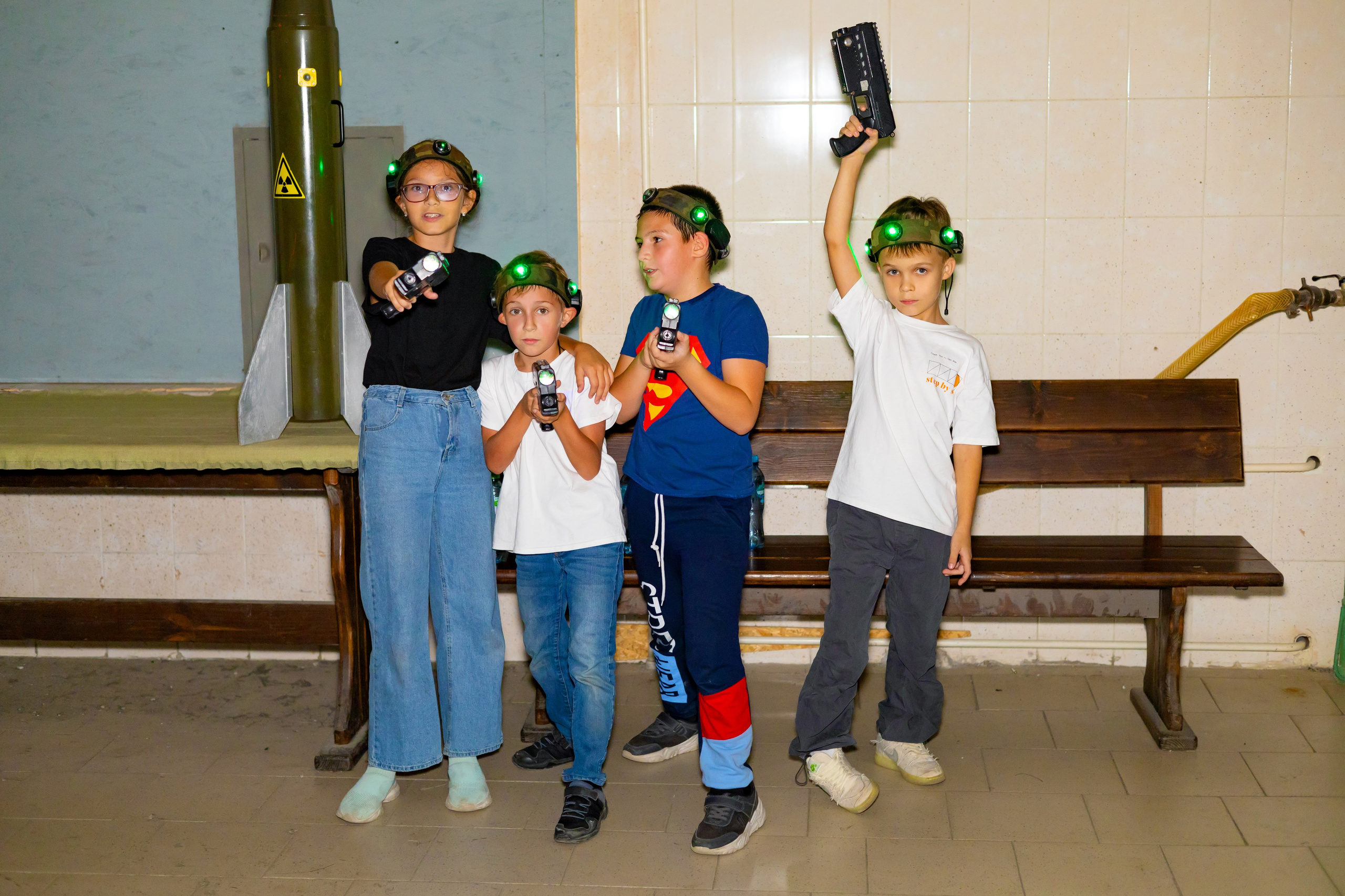 День рождения Максима в Лазертаг. Фотограф Москва