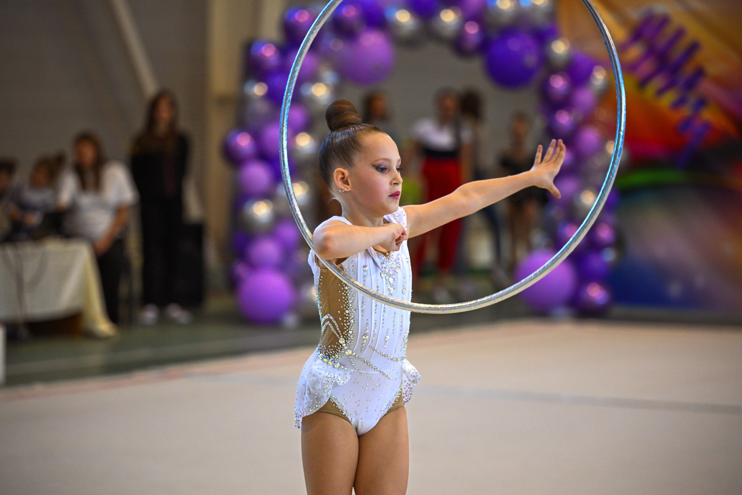 Соревнование по художественной гимнастике «Первенство г. Балашова» ФОК «Газовик». ФОТОВИДЕОСПОРТ. Фото видео услуги на соревнованиях по художественной гимнастике. Видеотрансляция соревнований. Москва, ЦФО, ПФО