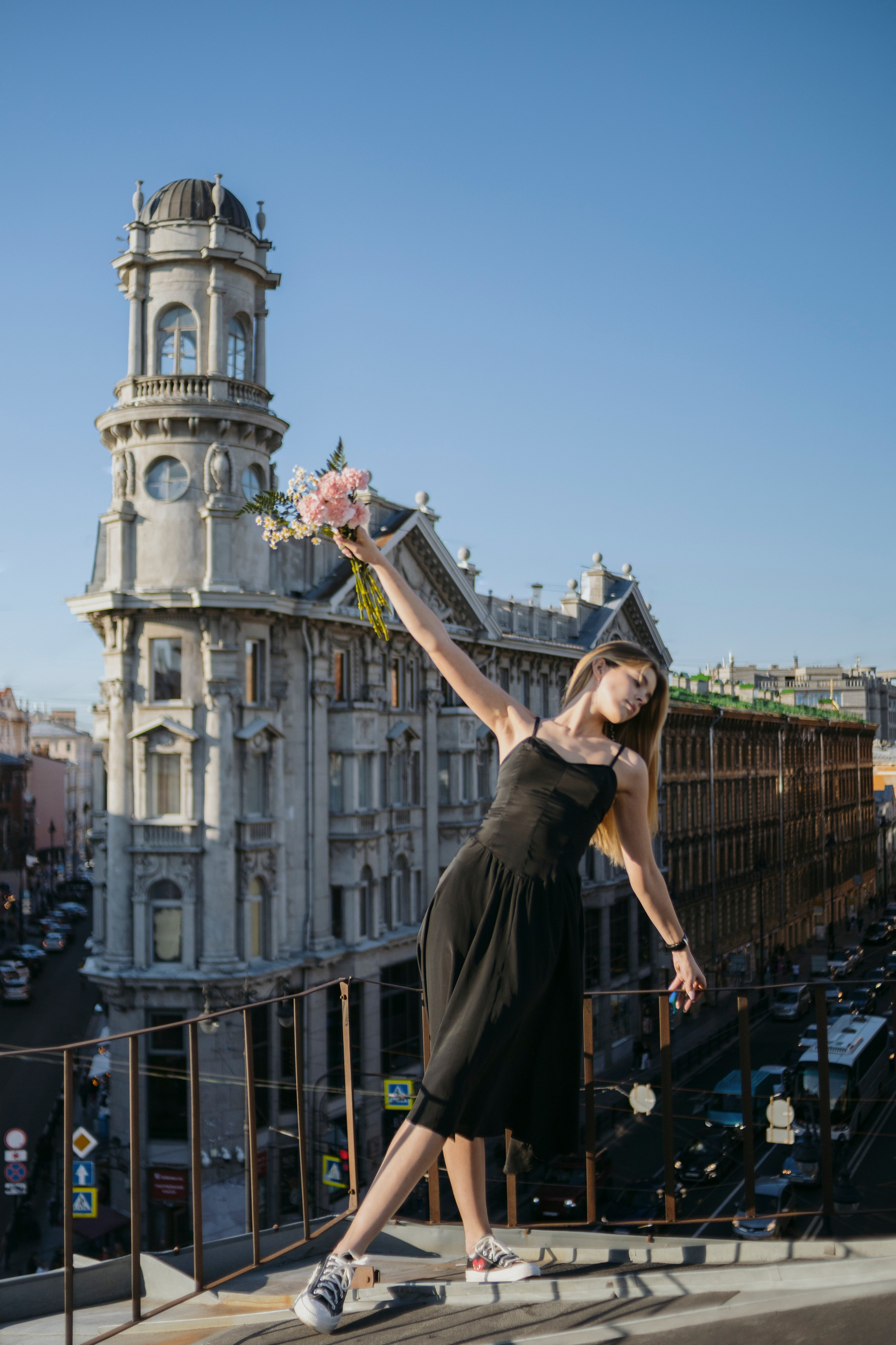 Фотосессия на крыше в Санкт-Петербурге. Портретный Фотограф Александр «Konevtsoph» В Санкт-Петербурге