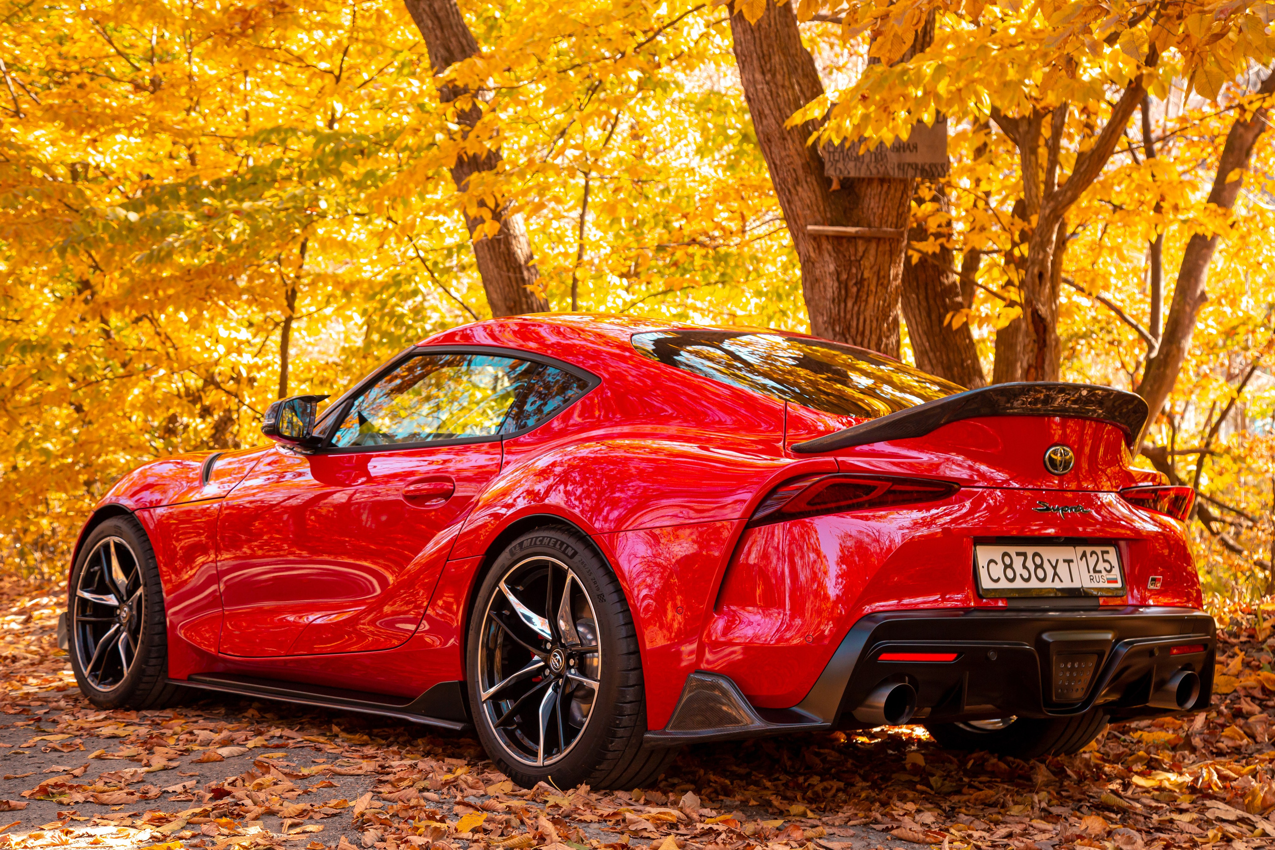 Toyota Supra. Фотограф Антон Клейнос, Владивосток