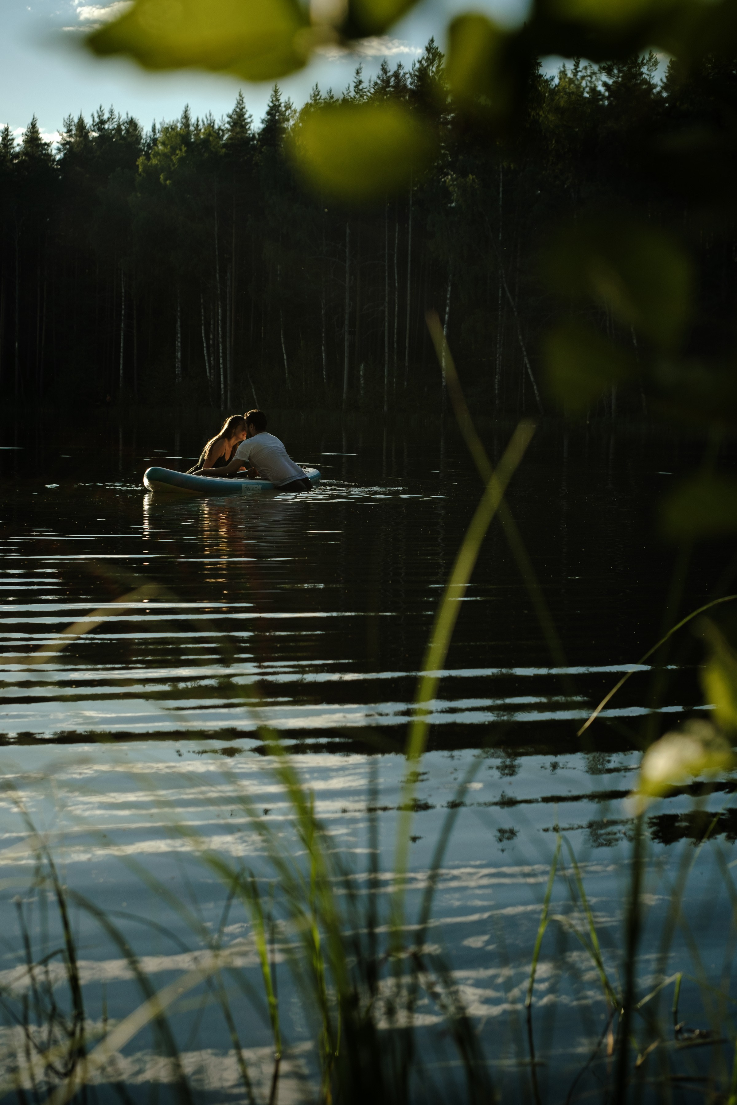 Петя и Лина, на сапах. Интерьерный фотограф и видеограф в Санкт-Петербурге Вадим Балбашевский