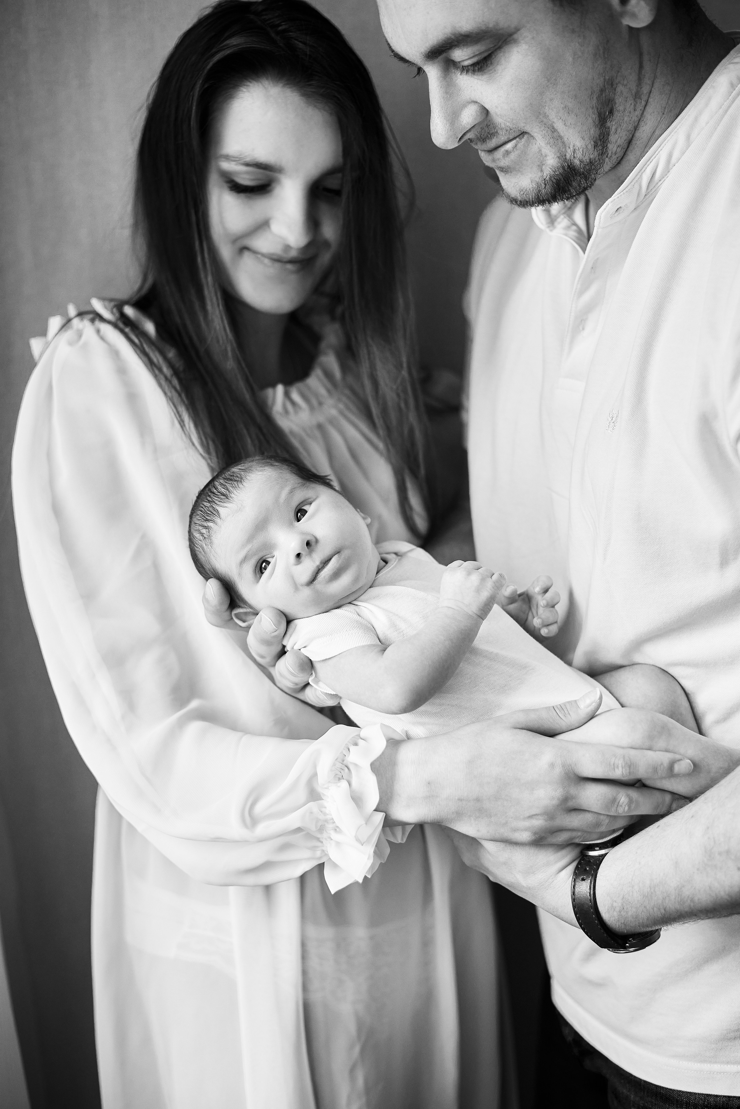 Семейная фотосессия с новорожденным Александр. Семейный фотограф в Южно-Сахалинске Анастасия Лимарева