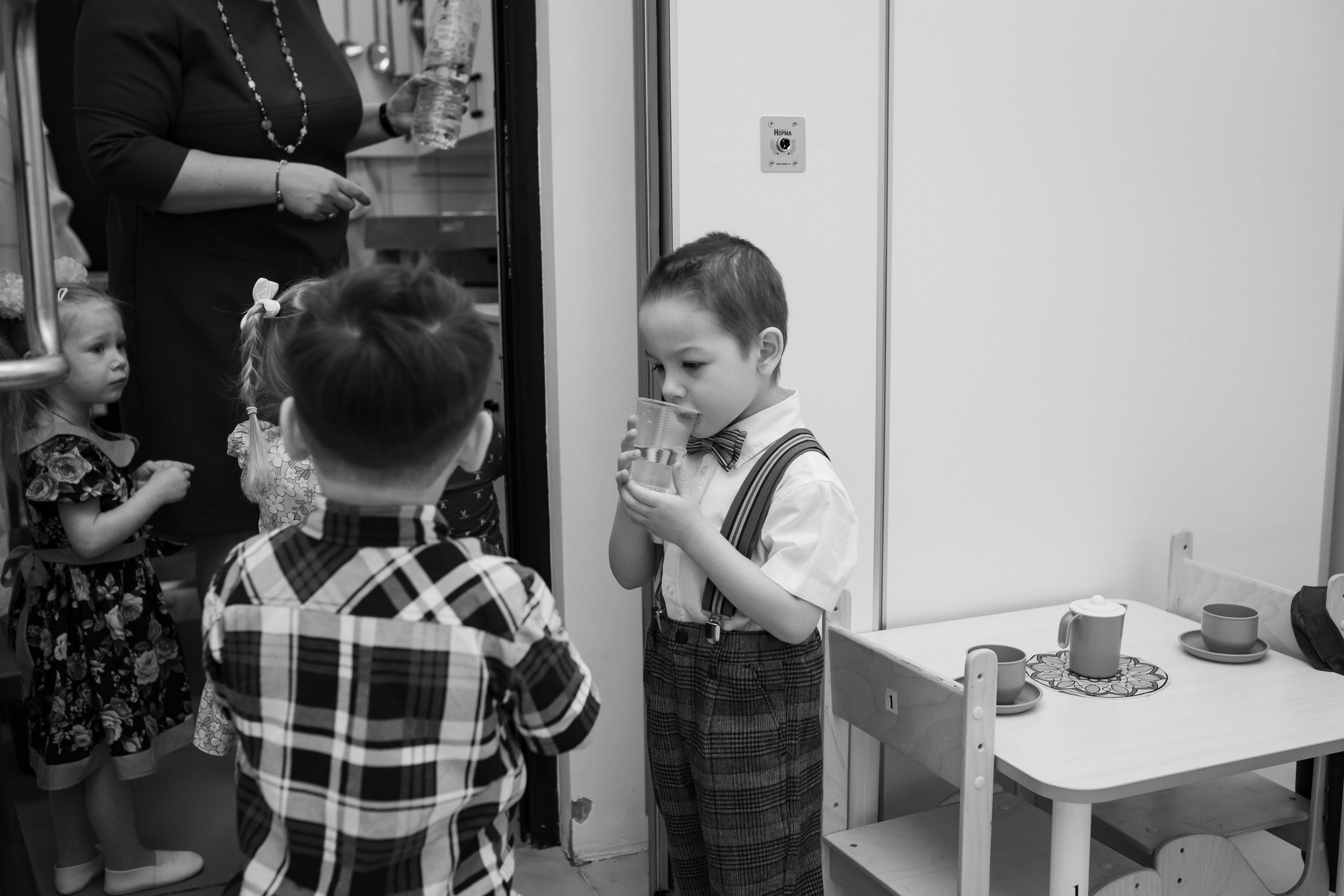 Праздник весны в детском саду. Семейный и детский фотограф в Москве Дорогова Екатерина