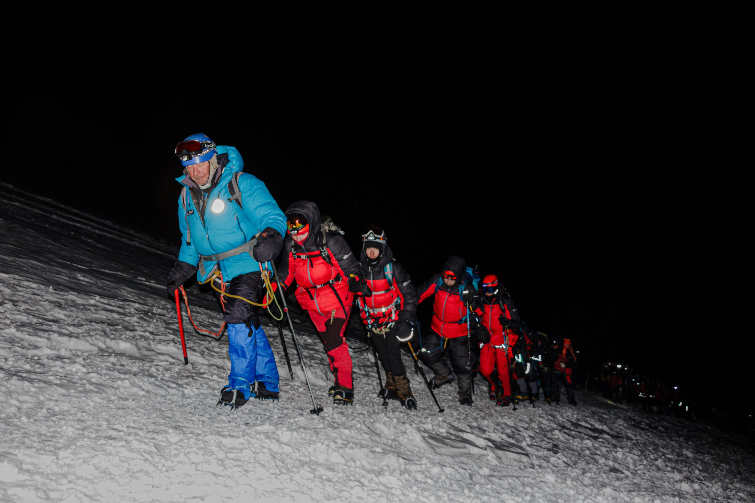 Восхождение на Эльбрус (пример съемки). Фотограф Котий Даниил